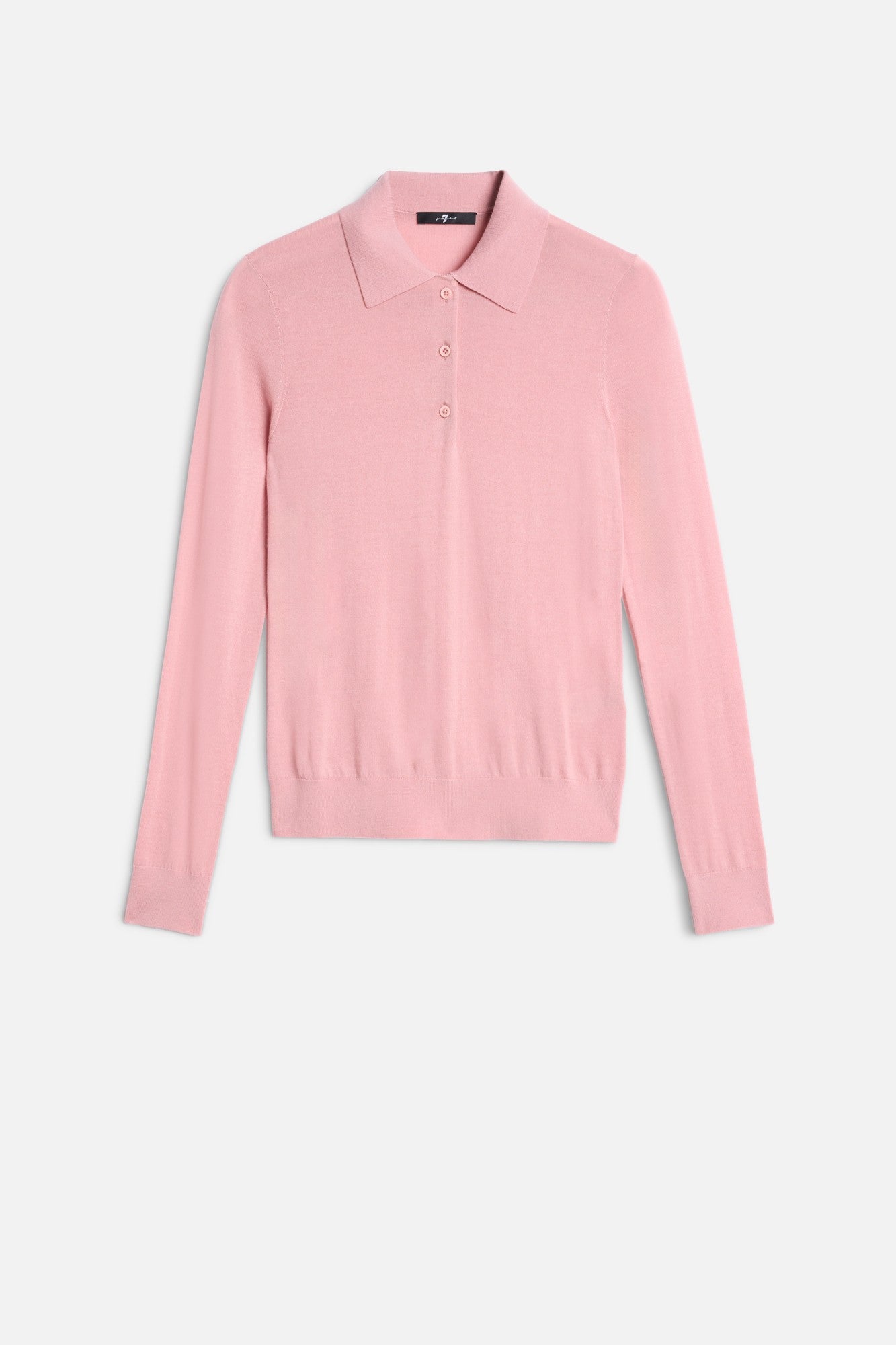 7-for-all-mankind-wool-polo-sweater-langarm-pink-damen image 1