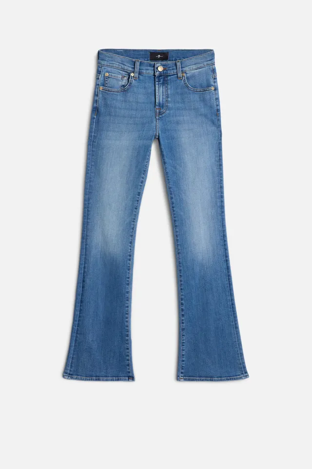 7-for-all-mankind-tailorless-bootcut-jeans-denim-vapor-damen image 1