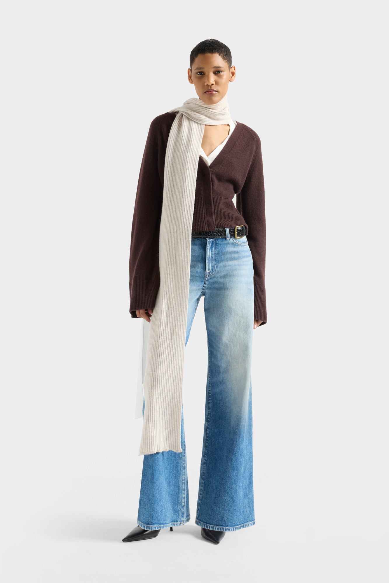 7-for-all-mankind-large-rib-cardigan-damen-cashmere-coffee-bean image 2