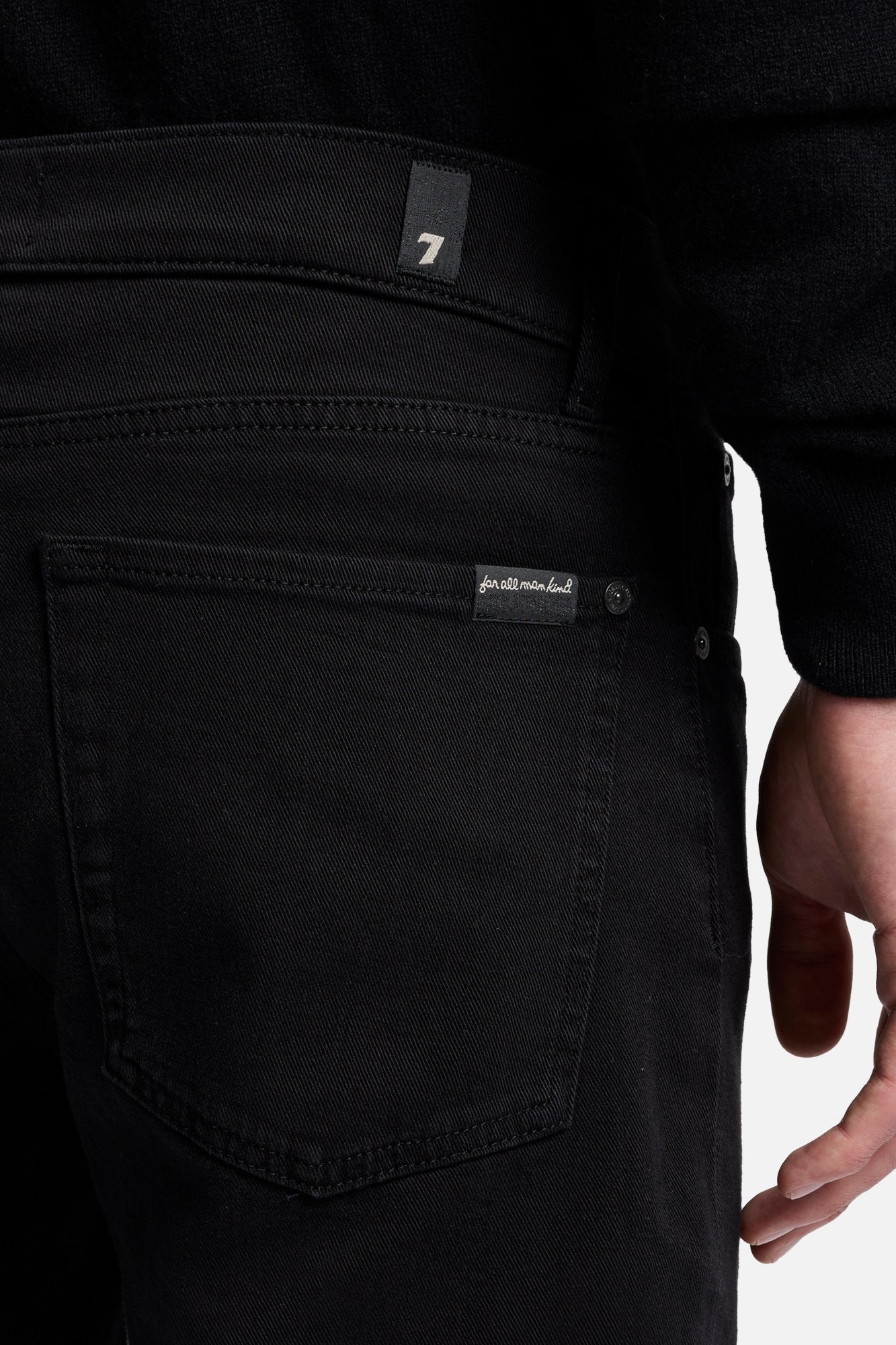 7-for-all-mankind-left-hand-slimmy-herren-jeans-true-black image 3