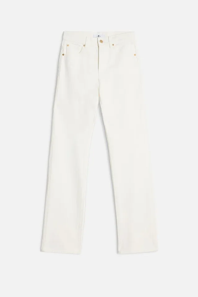 7-for-all-mankind-mankind-tess-trouser-damen-jeans-in-milky-way image 1