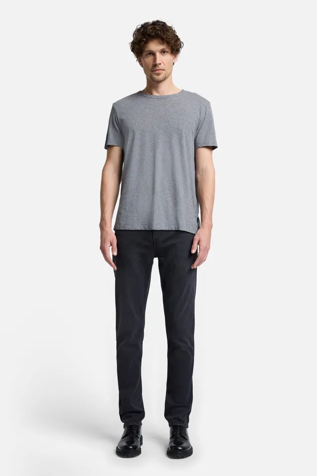 7-for-all-mankind-featherweight-cotton-tee-in-heather-grey image 1