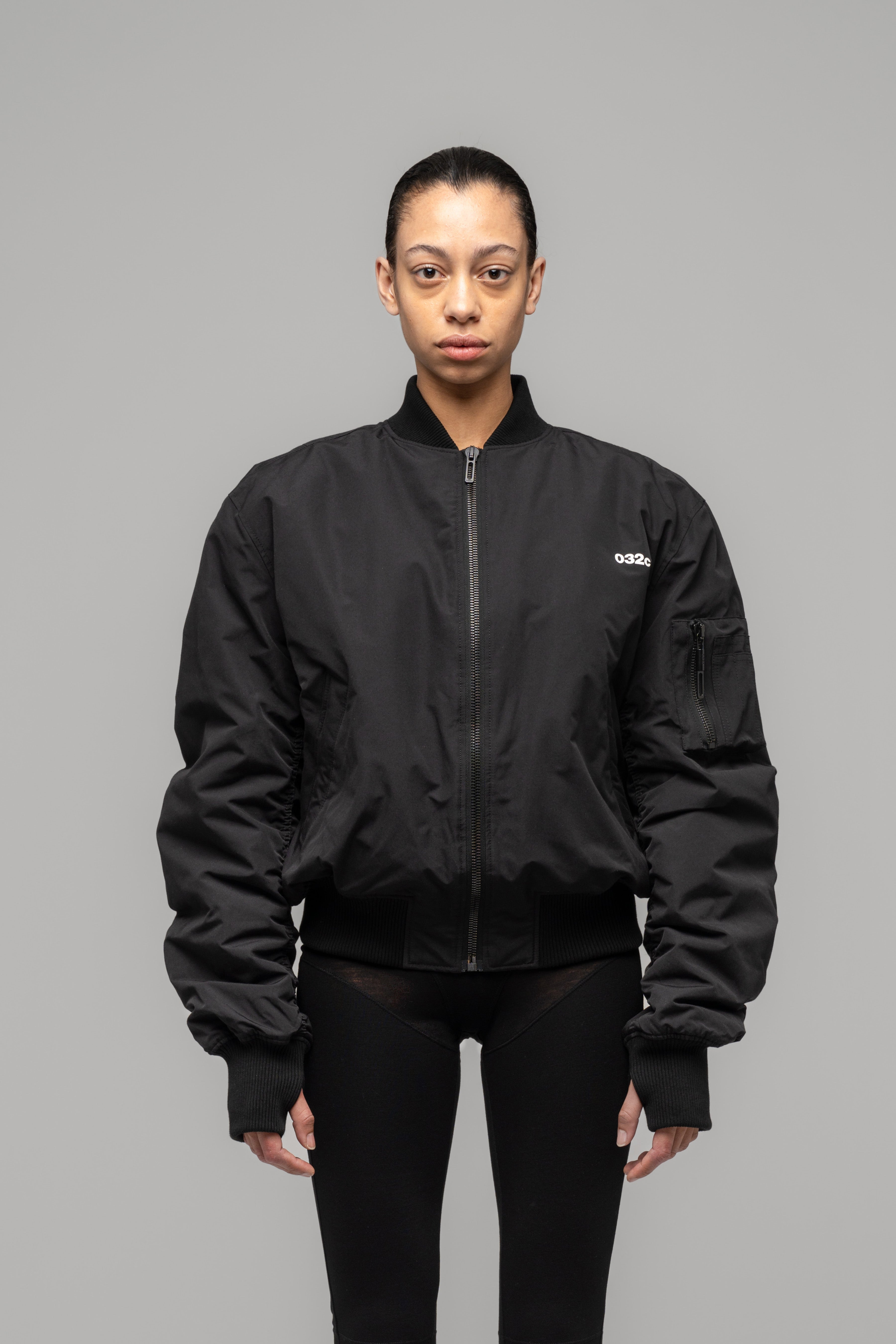 032c-guest-list-classic-bomberjacke-blouson-relaxed-fit image 3