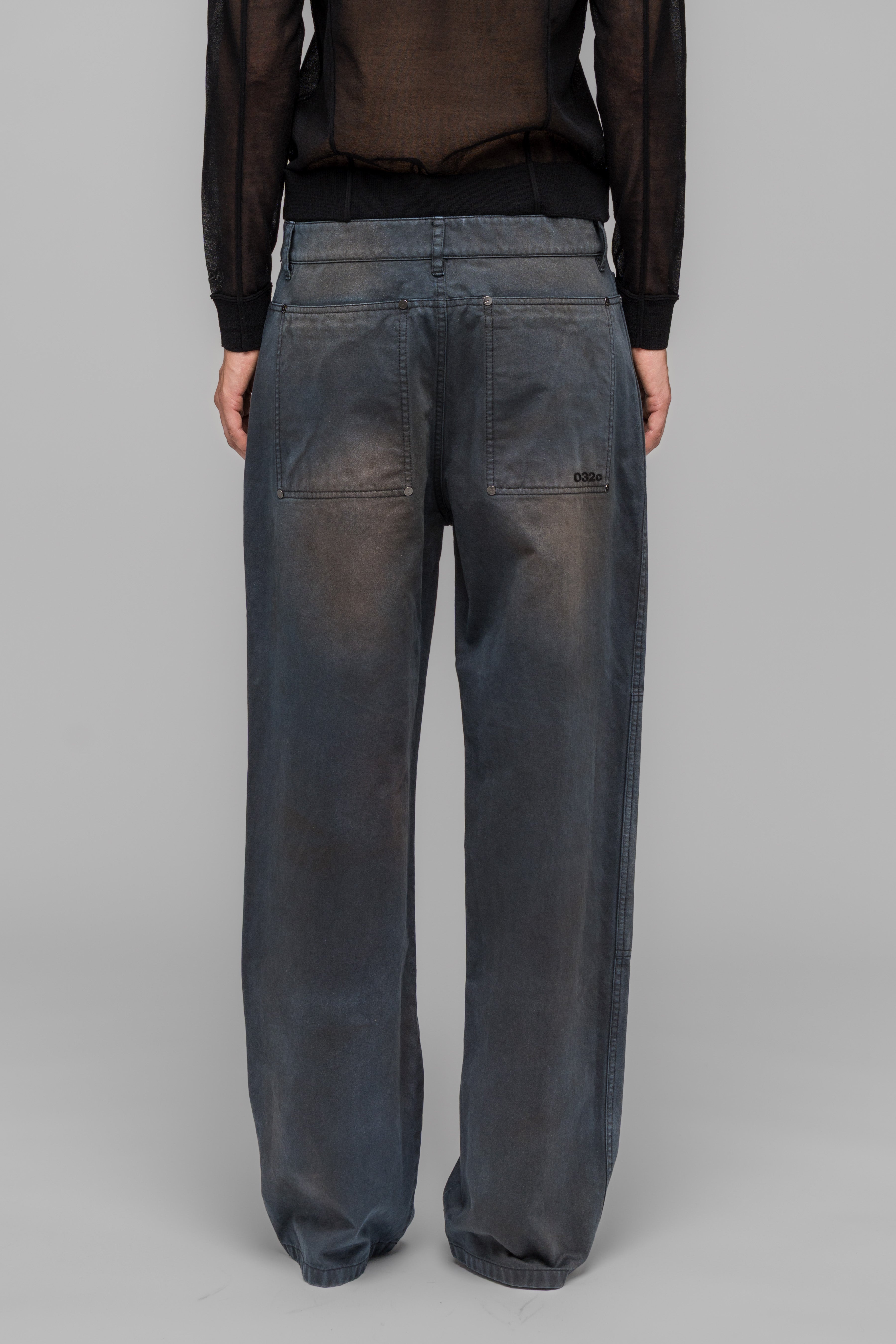 032c-workwear-pants-5-pocket-hose-mit-stone-wash-und-logo-stick image 4