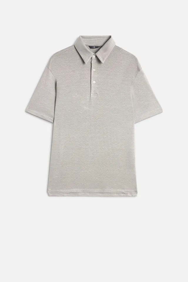 7-for-all-mankind-linen-polo-steel-grey-herren-polo image 1