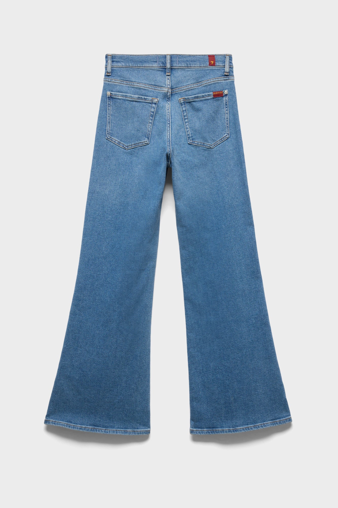 7-for-all-mankind-petite-modern-dojo-flare-jeans-luxe-vintage-oceanstone-damen image 7