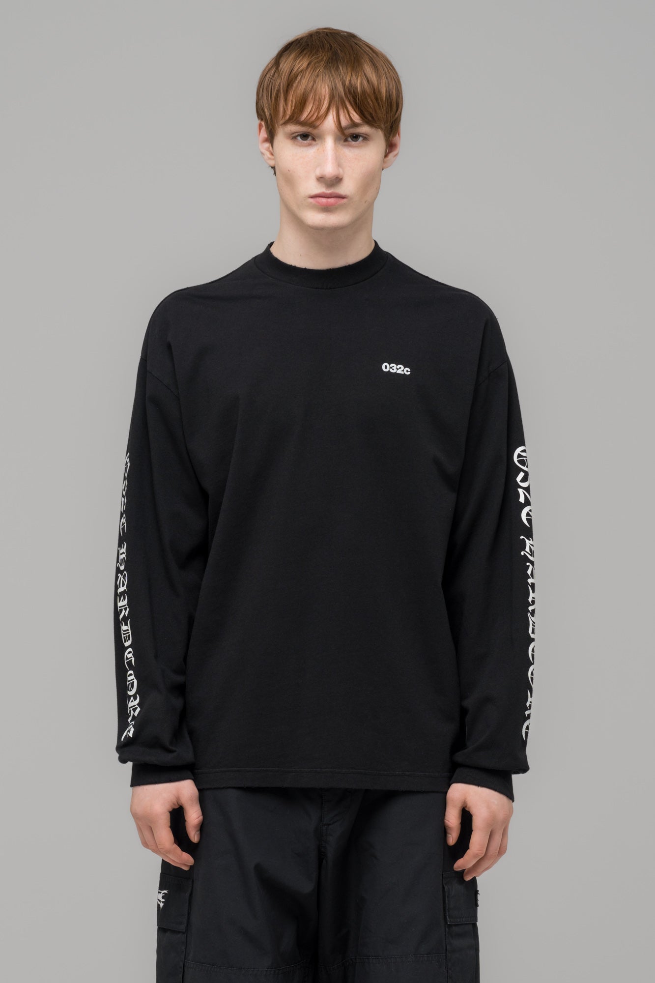 032c-hardcore-since-2001-longsleeve-print-schwarz image 4