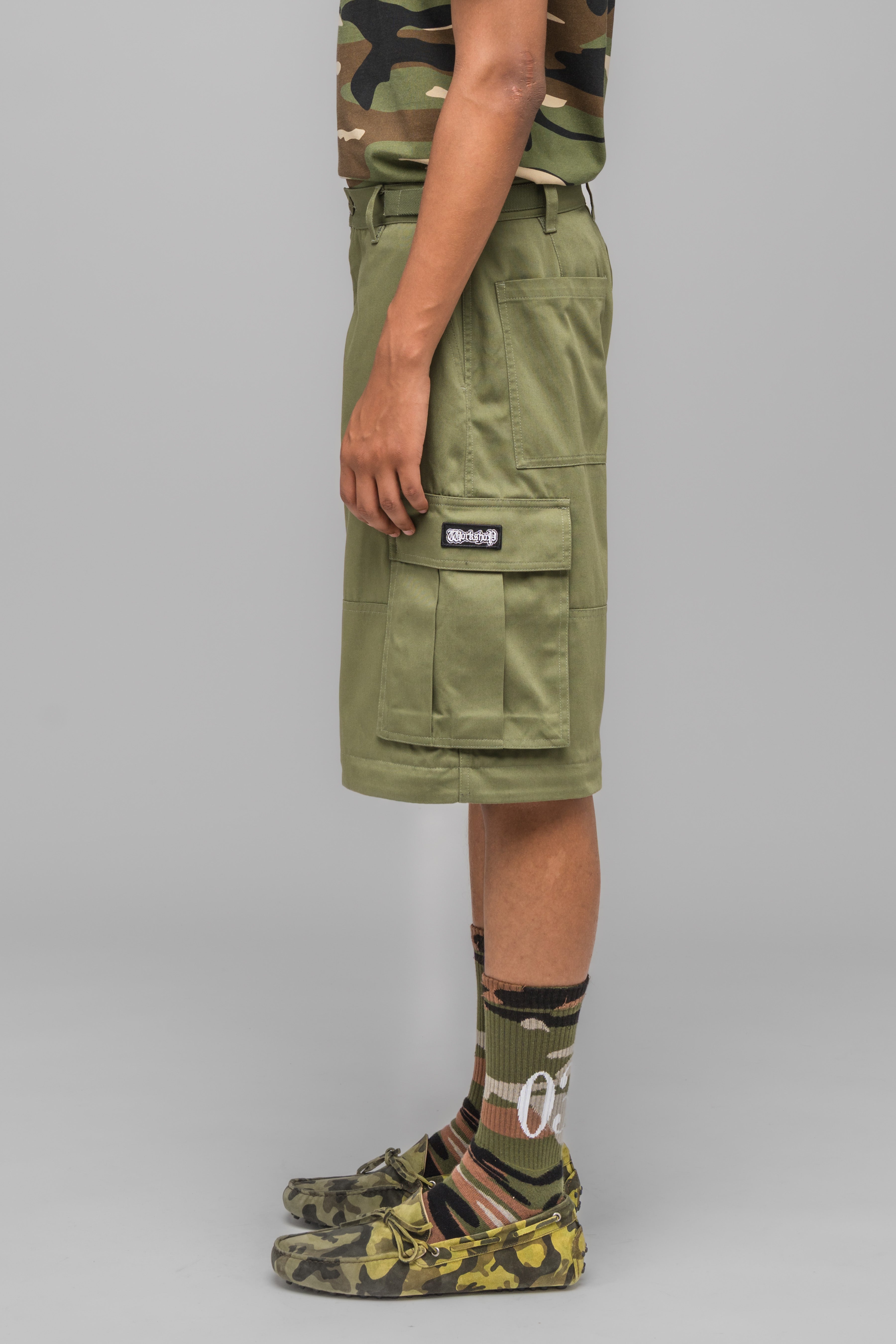 032c-masked-choice-cargo-pants-faded-green-unisex image 7