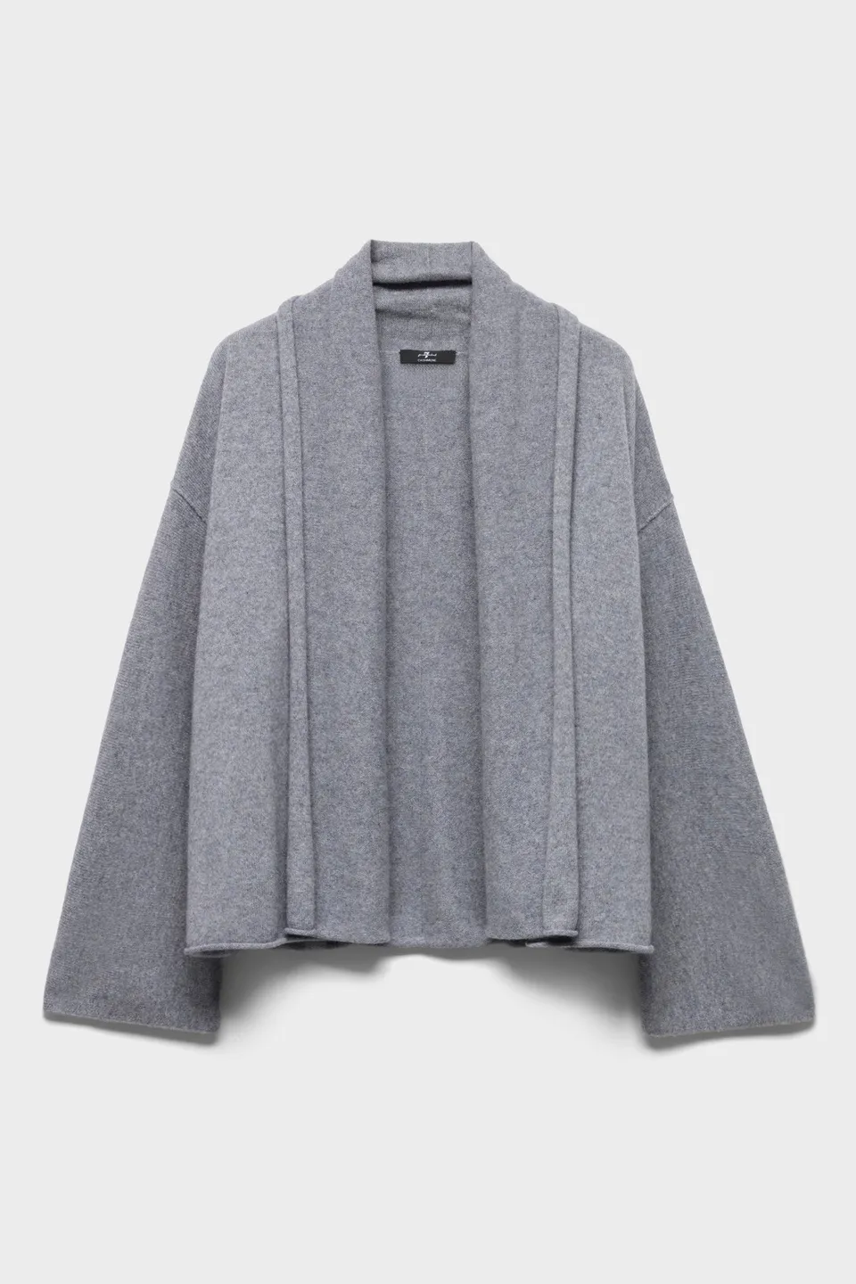 7-for-all-mankind-shawl-cardigan-kaschmir-cardigan-wolf-damen image 1