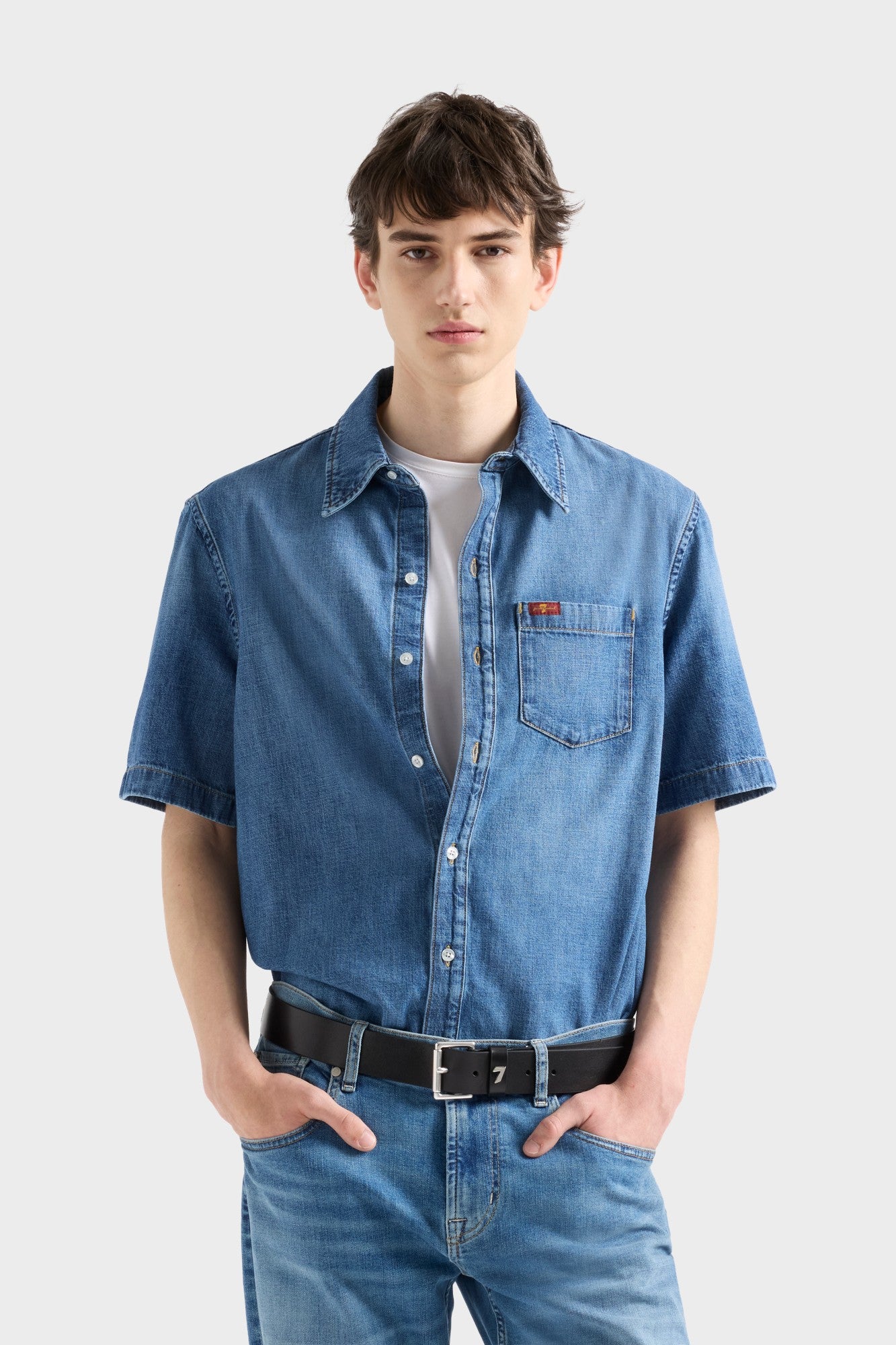 7-for-all-mankind-short-sleeve-regular-shirt-denim-canyon-herren-hemd image 3