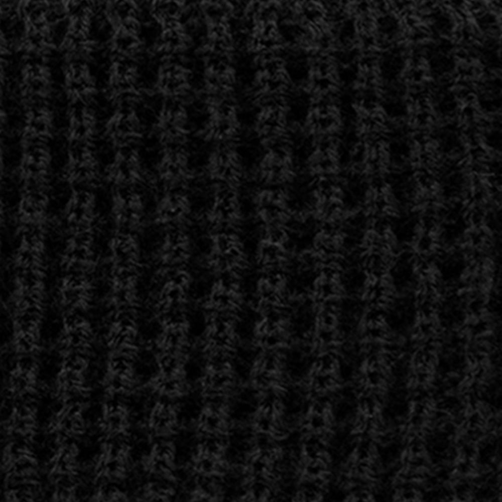 aim-leon-dore-waffle-knit-beanie-schwarz-unisex image 3