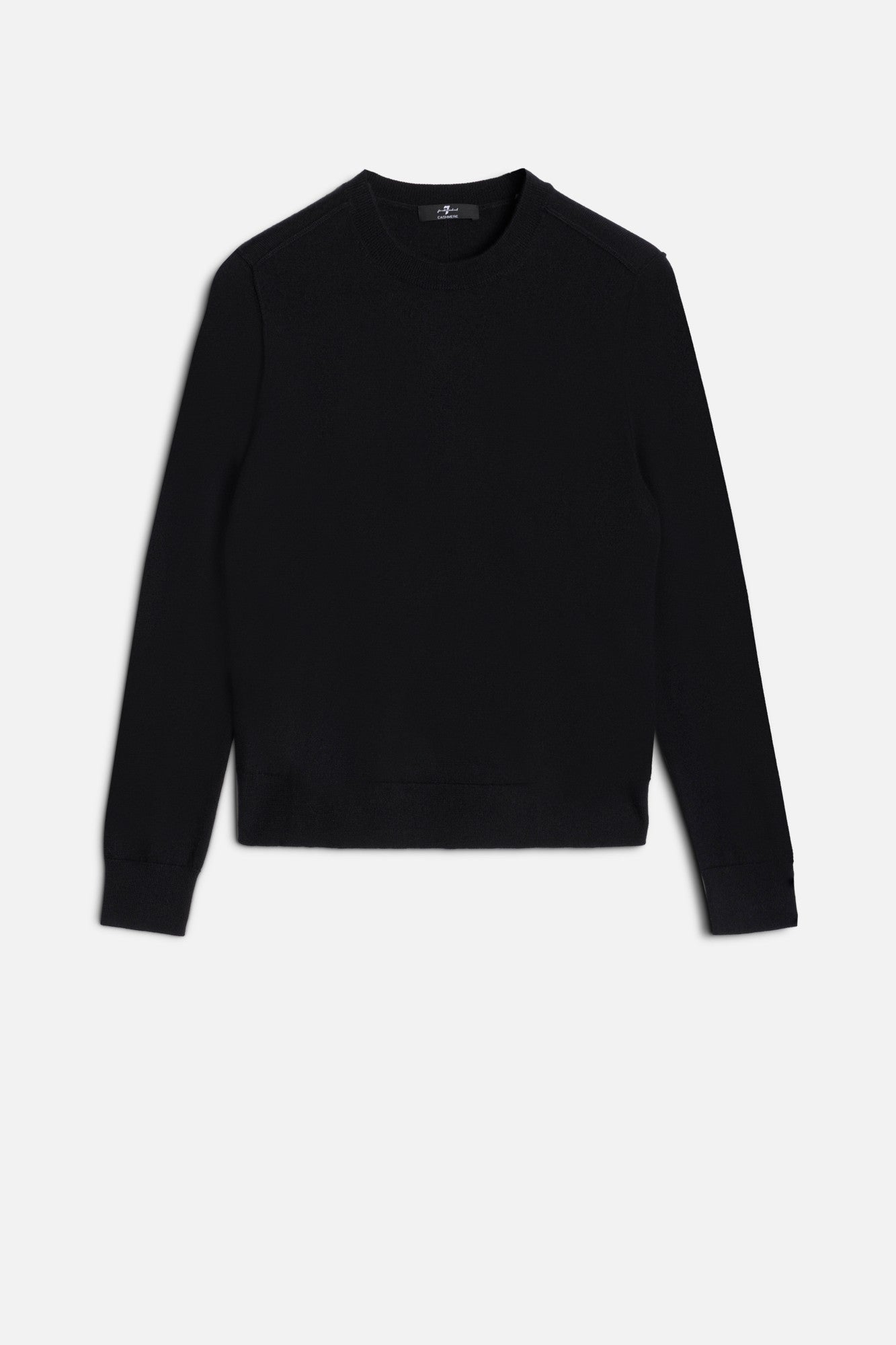 7-for-all-mankind-cashmere-crewneck-sweater-schwarz image 1