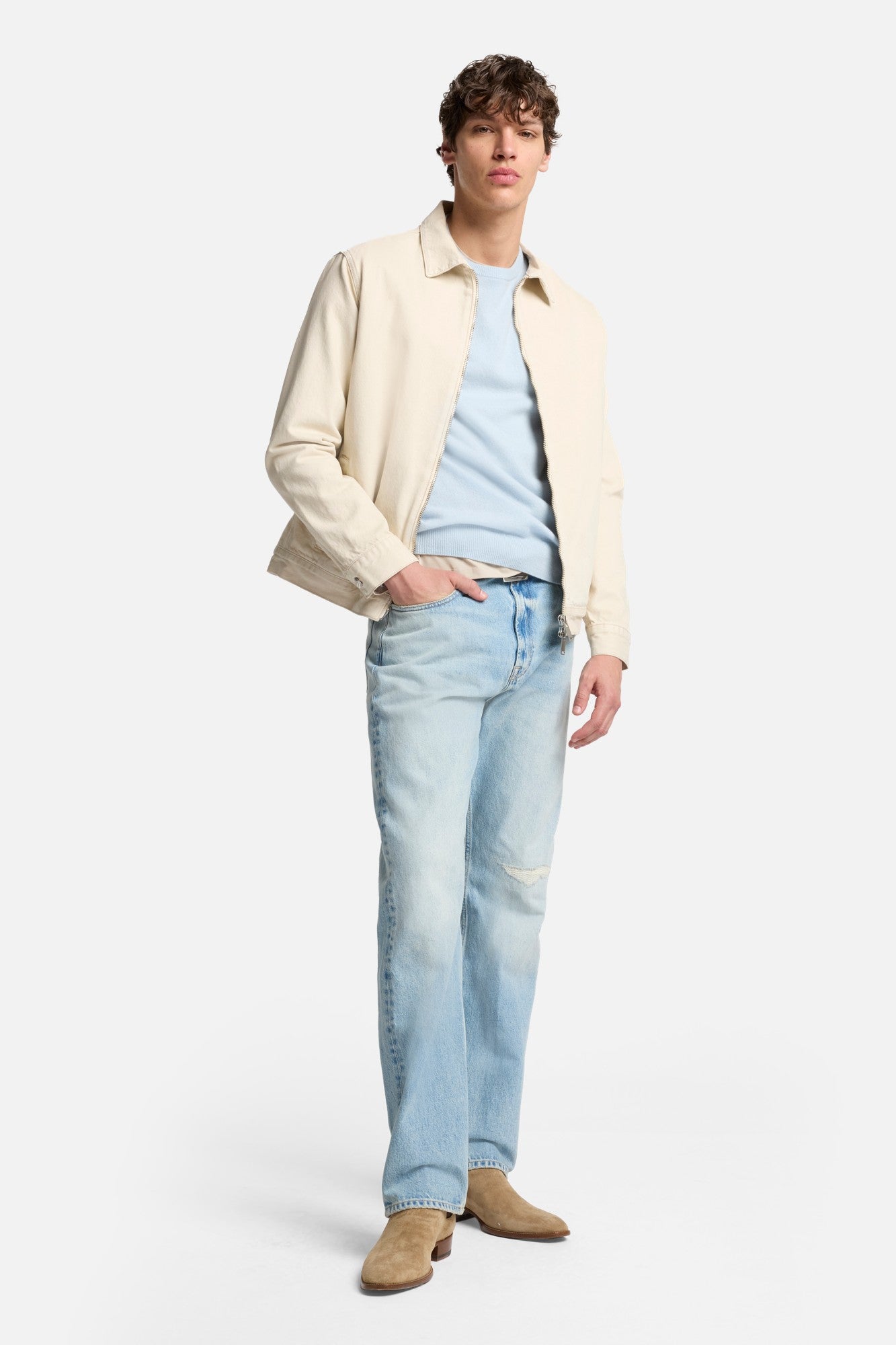 7-for-all-mankind-mankind-padded-harrington-jacke-in-sunfaded-sand image 2
