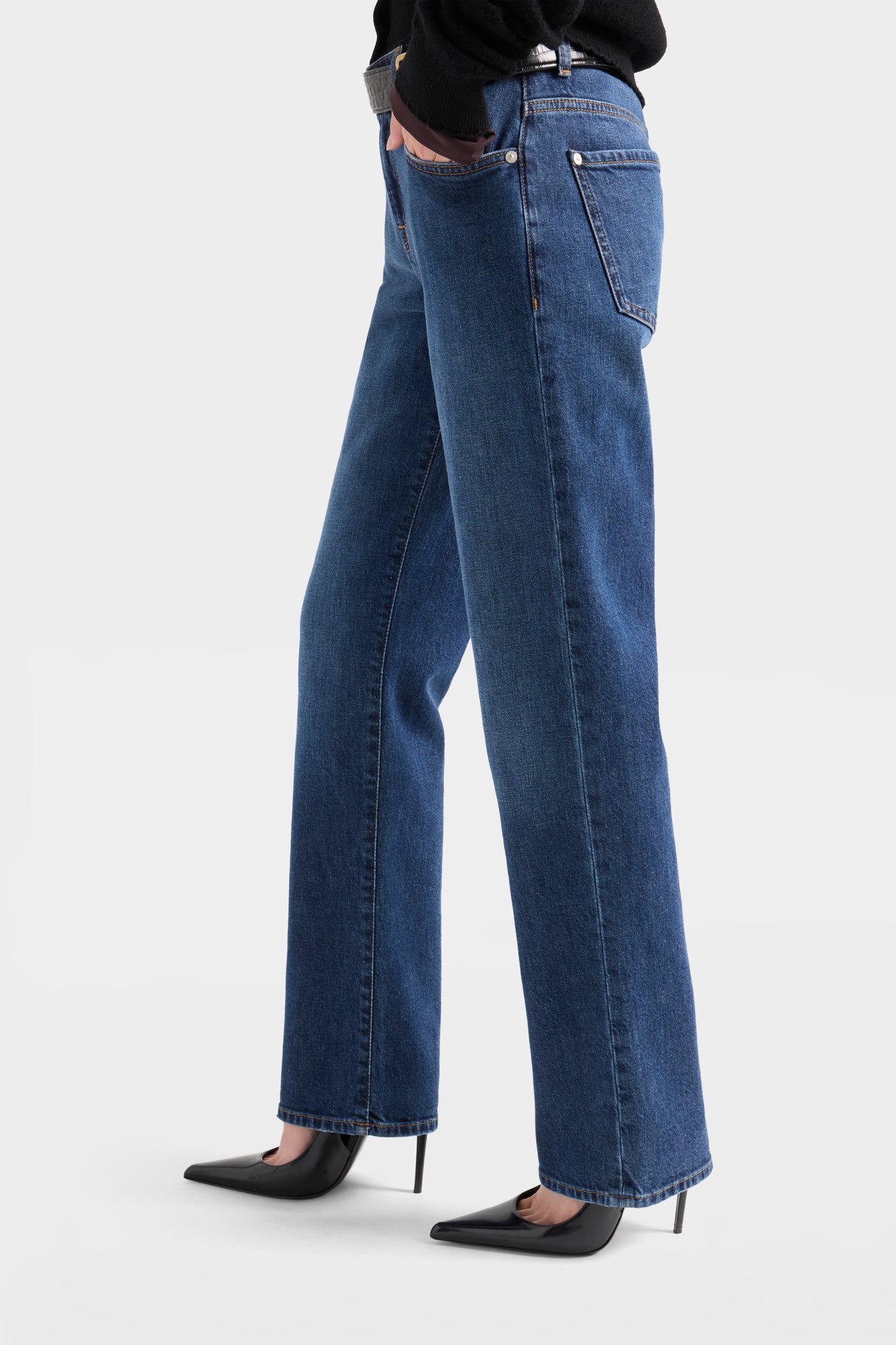 7-for-all-mankind-calie-straight-jeans-indiglow-straight-leg-dark-wash-damen image 6
