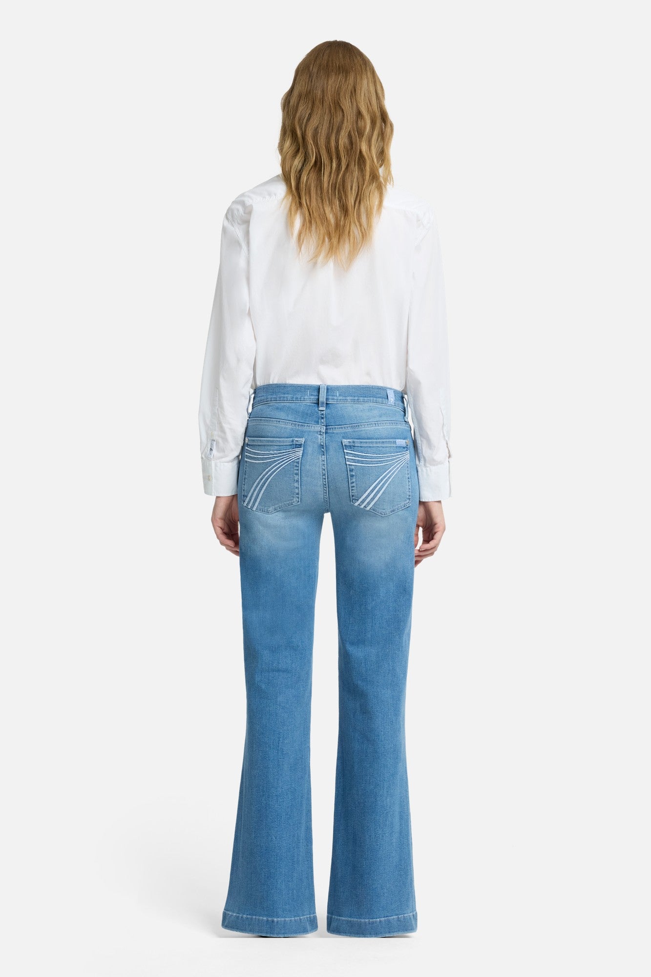 7-for-all-mankind-tailorless-dojo-flare-jeans-ideal image 5