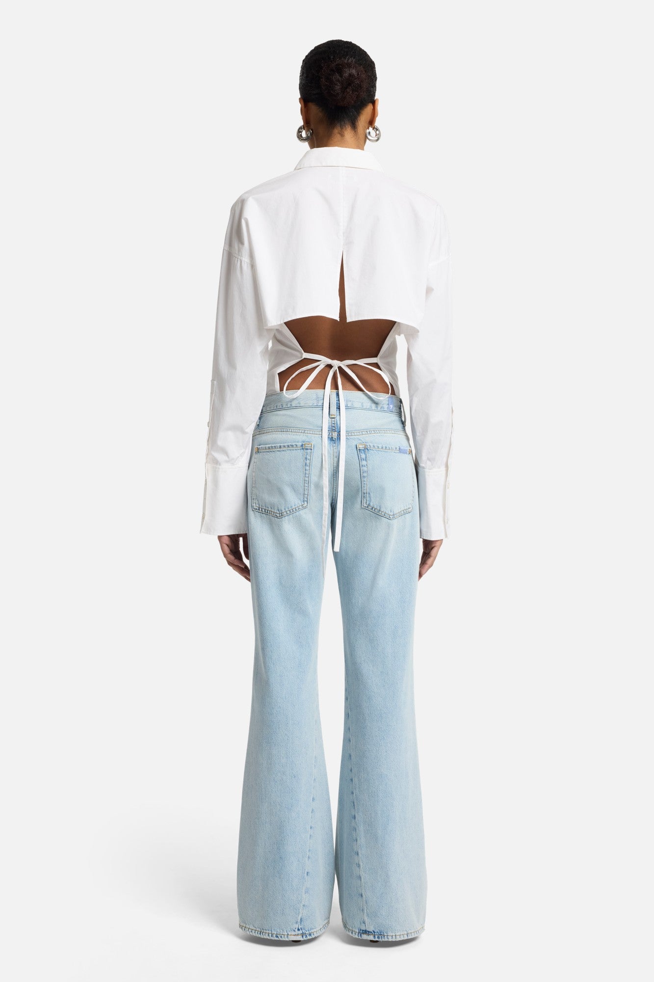 7-for-all-mankind-spencer-flare-twisted-seam-jeans-tempe image 5