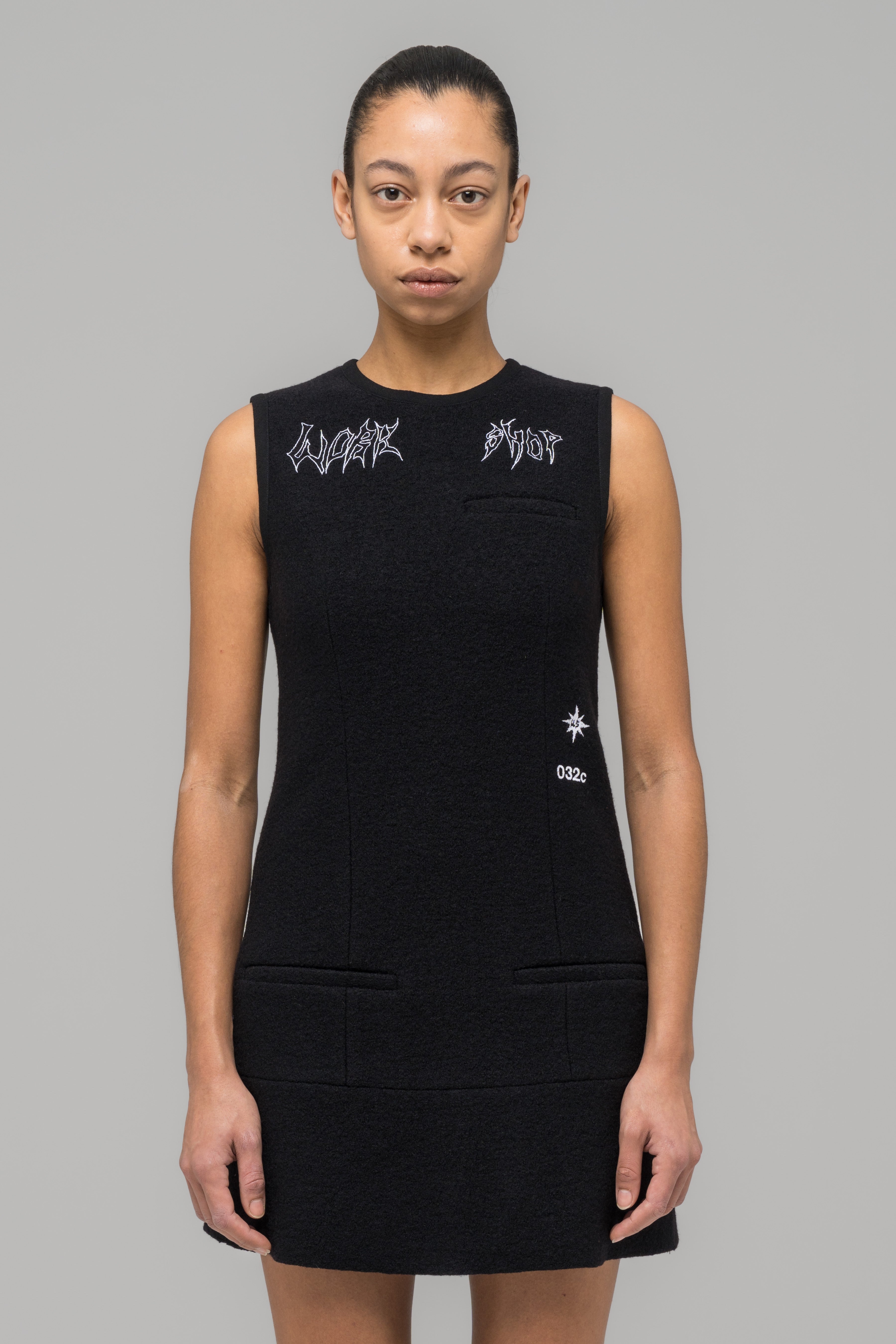 032c-ghost-writer-janker-dress-wollkleid-aus-walkloden image 3