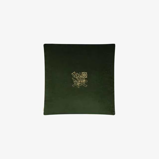 aim-leon-dore-queens-crest-kissen-45x45-gr-n image 1