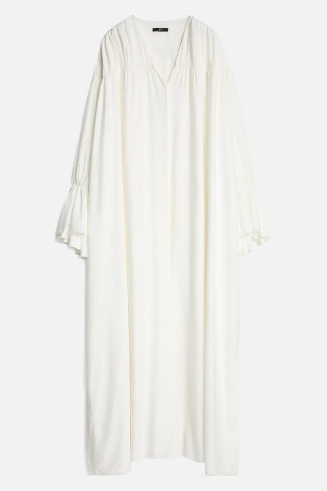 7-for-all-mankind-ariel-silk-blend-maxikleid-white image 1