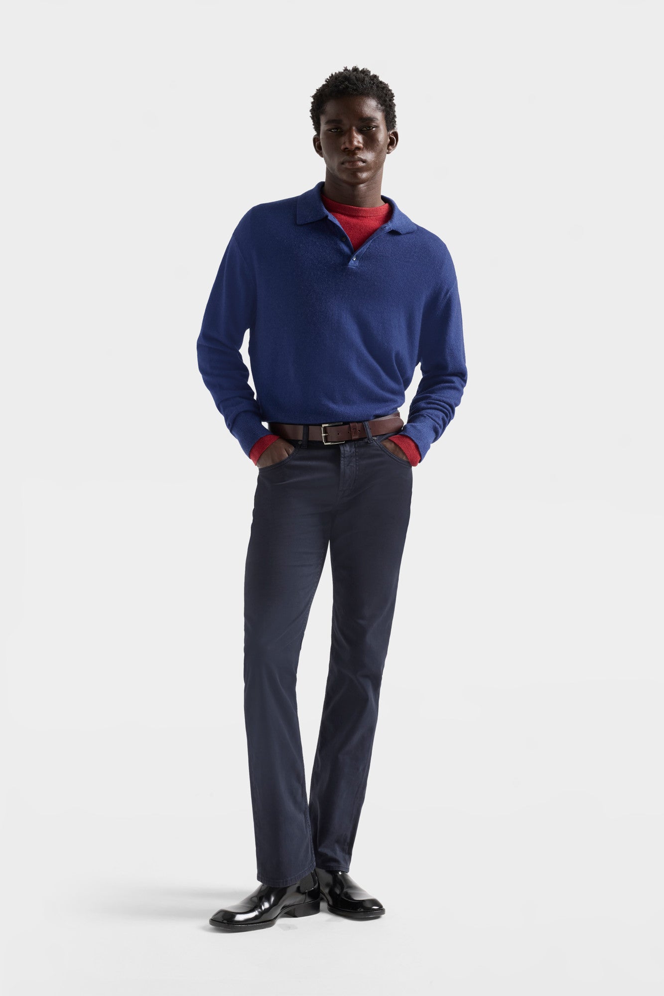 7-for-all-mankind-straight-hose-herren-luxe-sateen-navy image 2