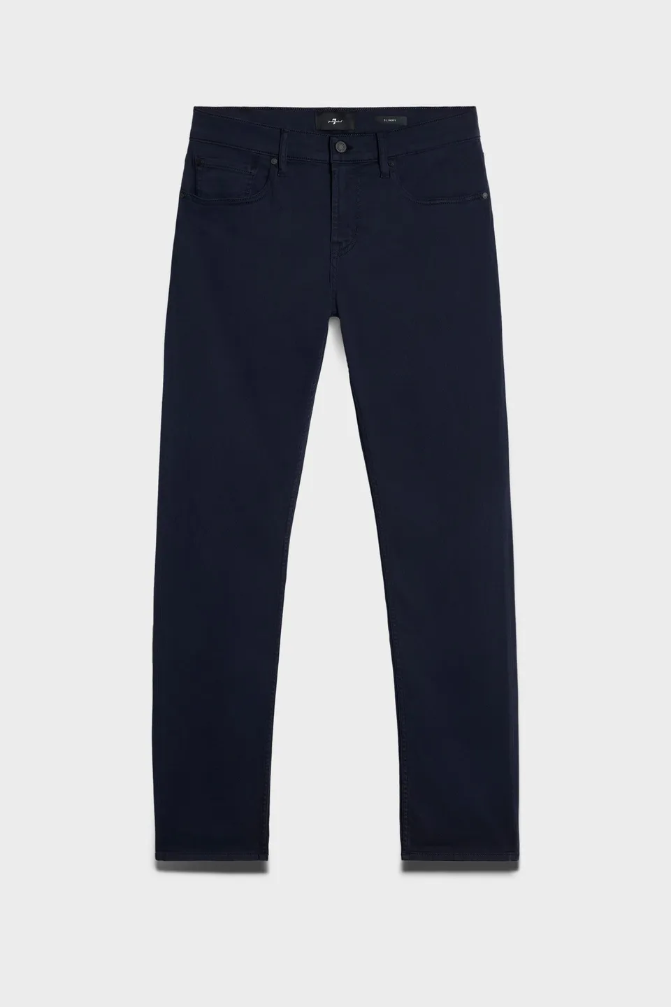 7-for-all-mankind-luxe-performance-stretch-sateen-slimmy-navy-herren-hose image 1