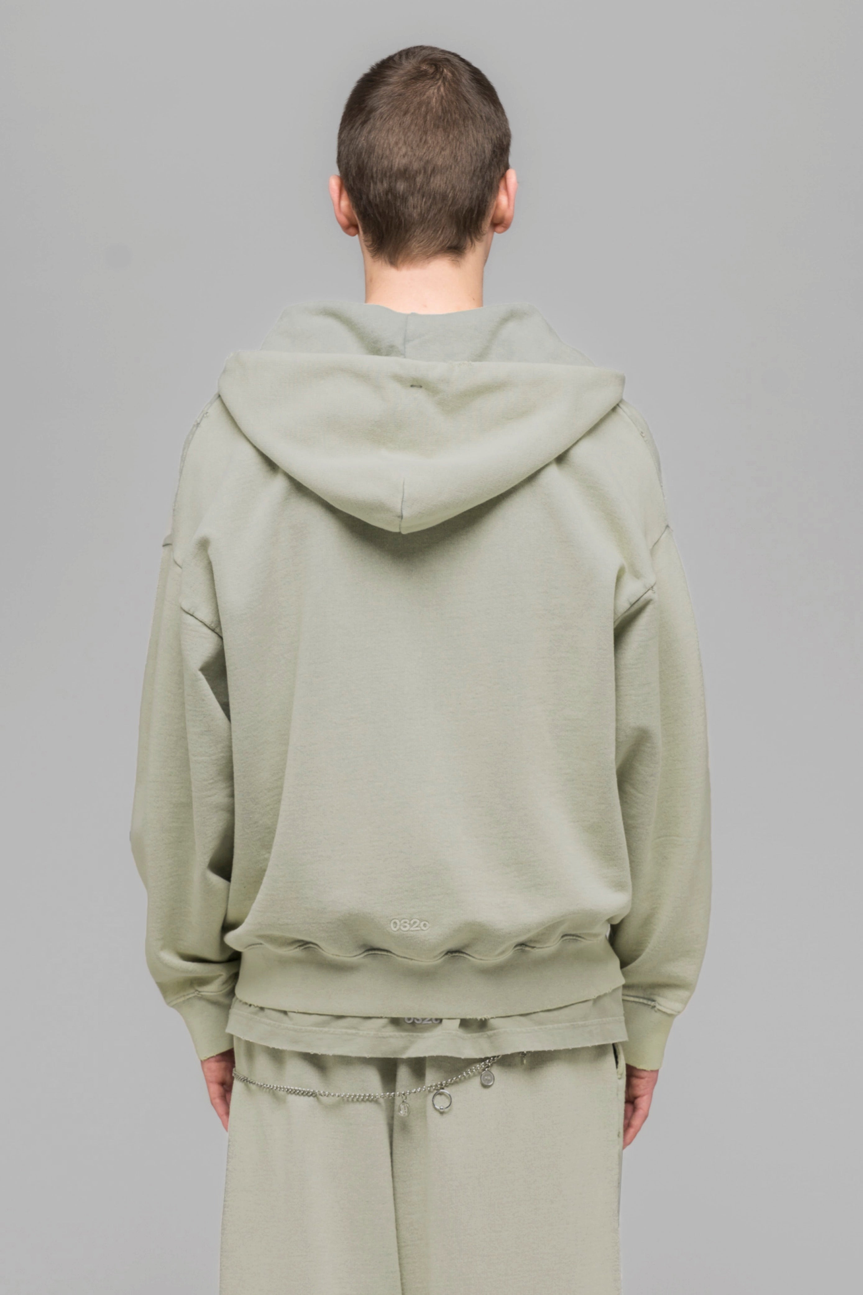 032c-zip-up-hardcore-wellness-hoodie-jacke-faded image 7