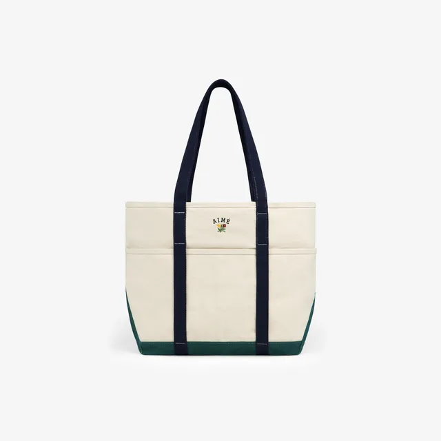 aim-leon-dore-large-crest-contrast-tote image 1