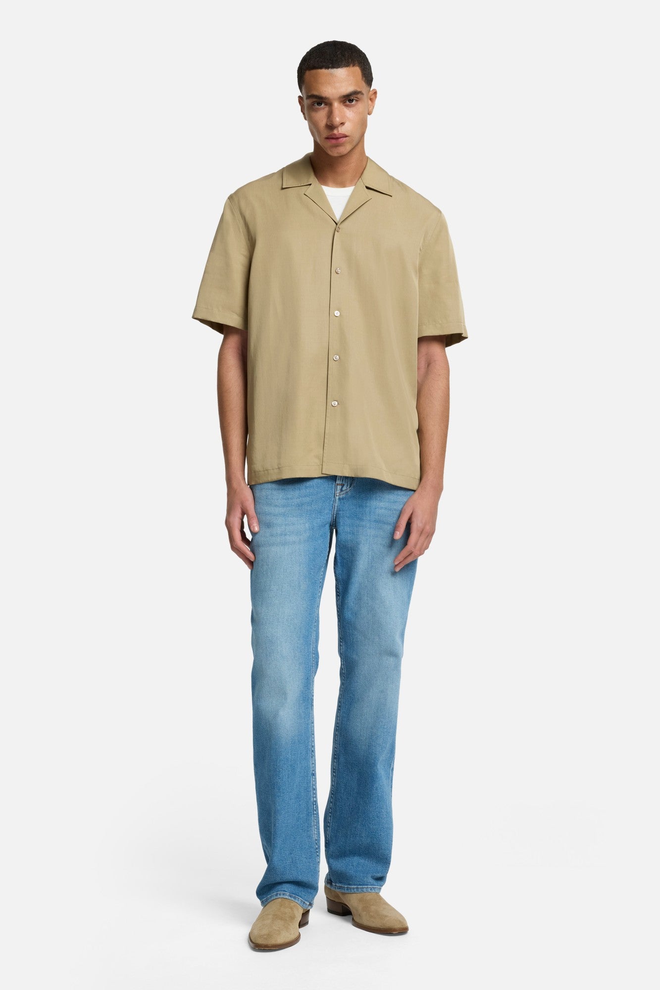 7-for-all-mankind-lyocell-camp-shirt-herren-hemd-in-taupe image 2