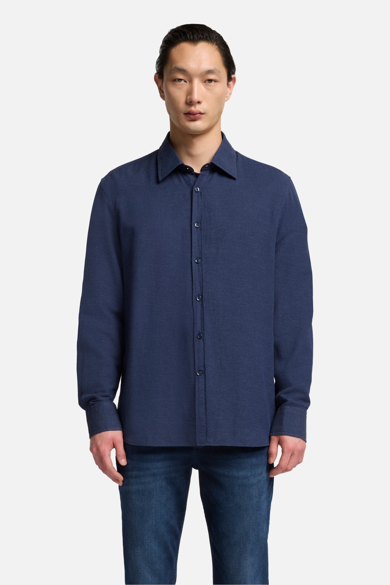 7-for-all-mankind-cotton-cashmere-hemd-button-up-in-navy image 3