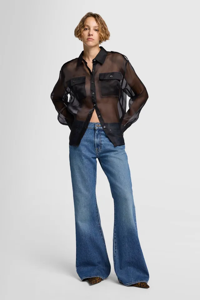 7-for-all-mankind-spencer-flare-flared-jeans-damen-mankind-jasper image 1
