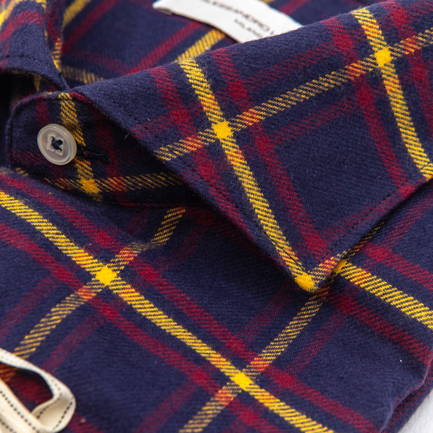 alessandro-lamura-herren-flanellhemd-karo-blau-bordeaux image 3