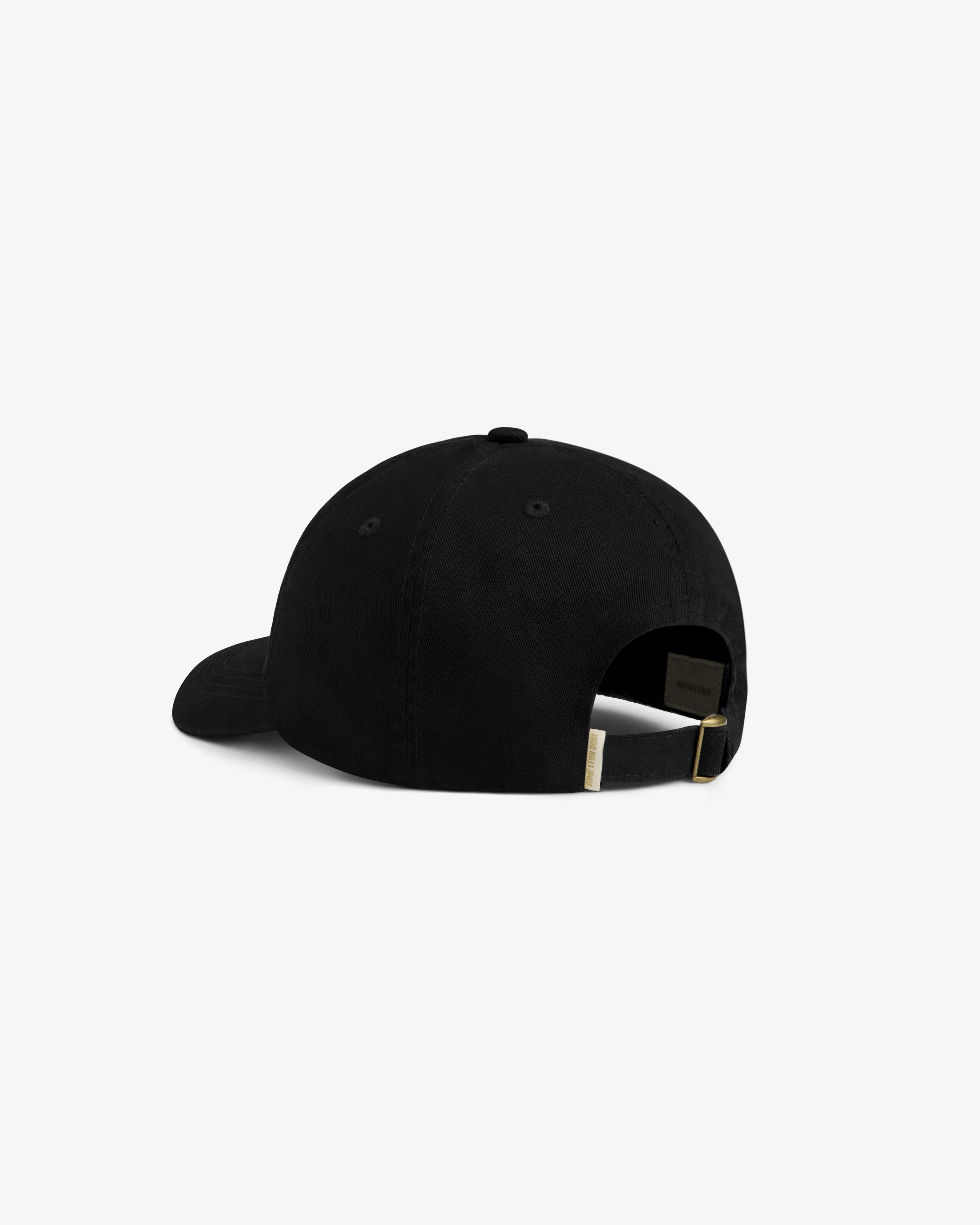 aim-leon-dore-stacked-logo-hat-5-panel-cap-schwarz image 4