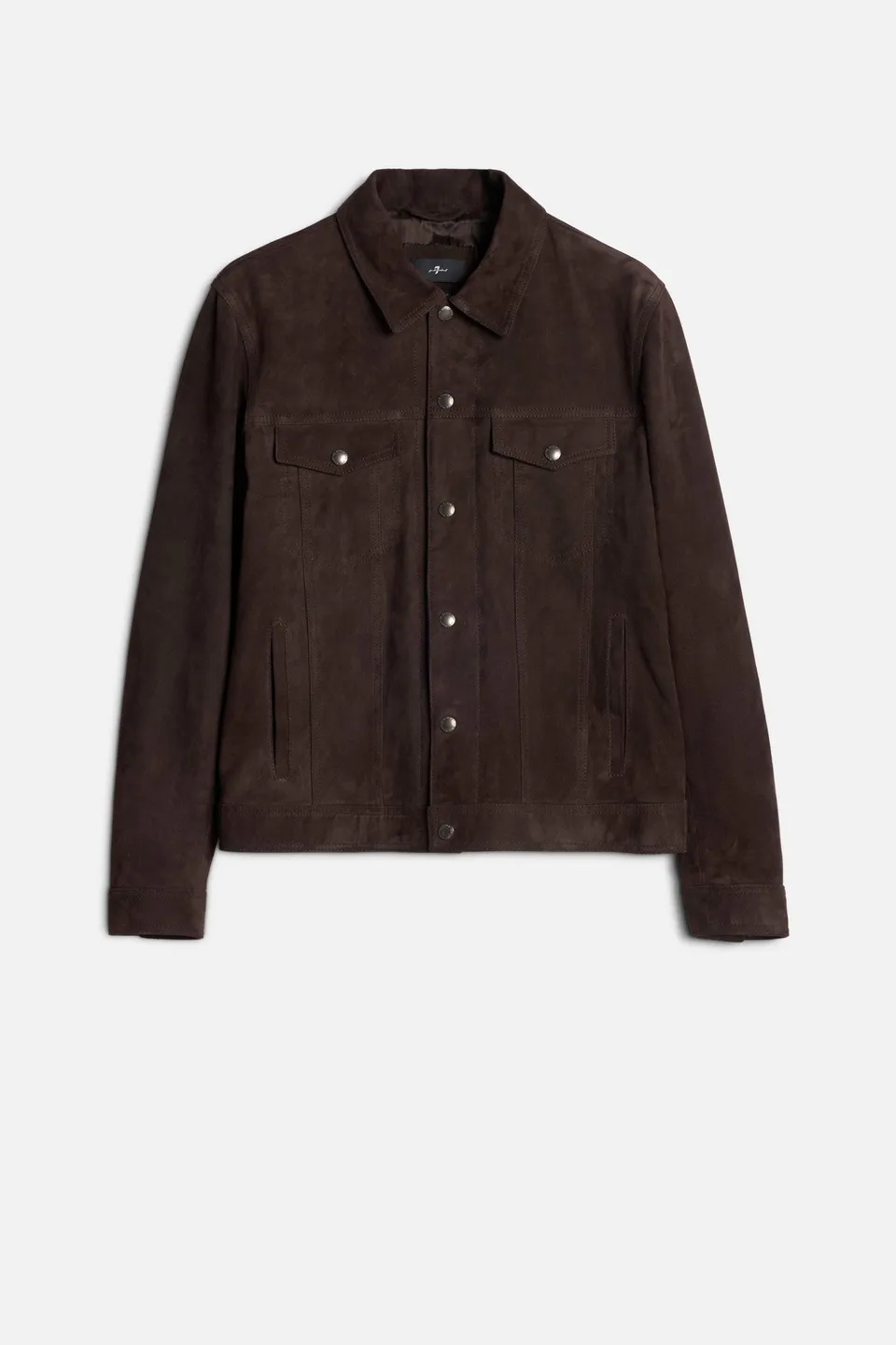 7-for-all-mankind-suede-trucker-jacket-herren-coffee-bean image 1
