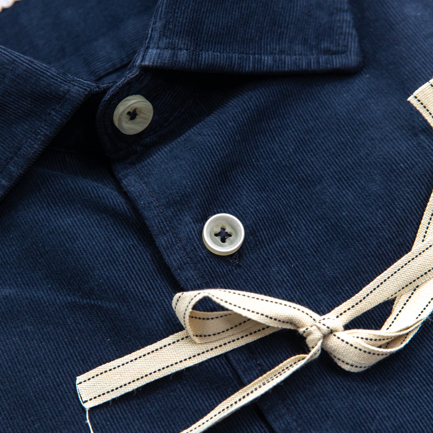 alessandro-lamura-camicia-herrenhemd-nachtblau-cord-baumwolle image 2