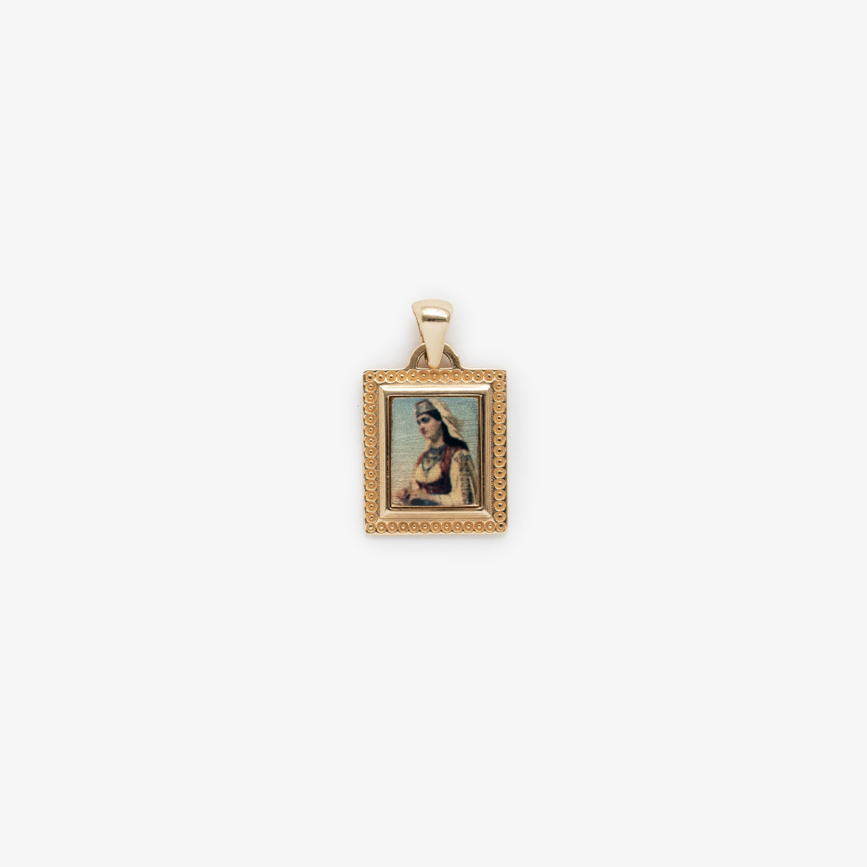 aim-leon-dore-14kt-gold-pendant-anh-nger-greek-beauty-16-mm image 1