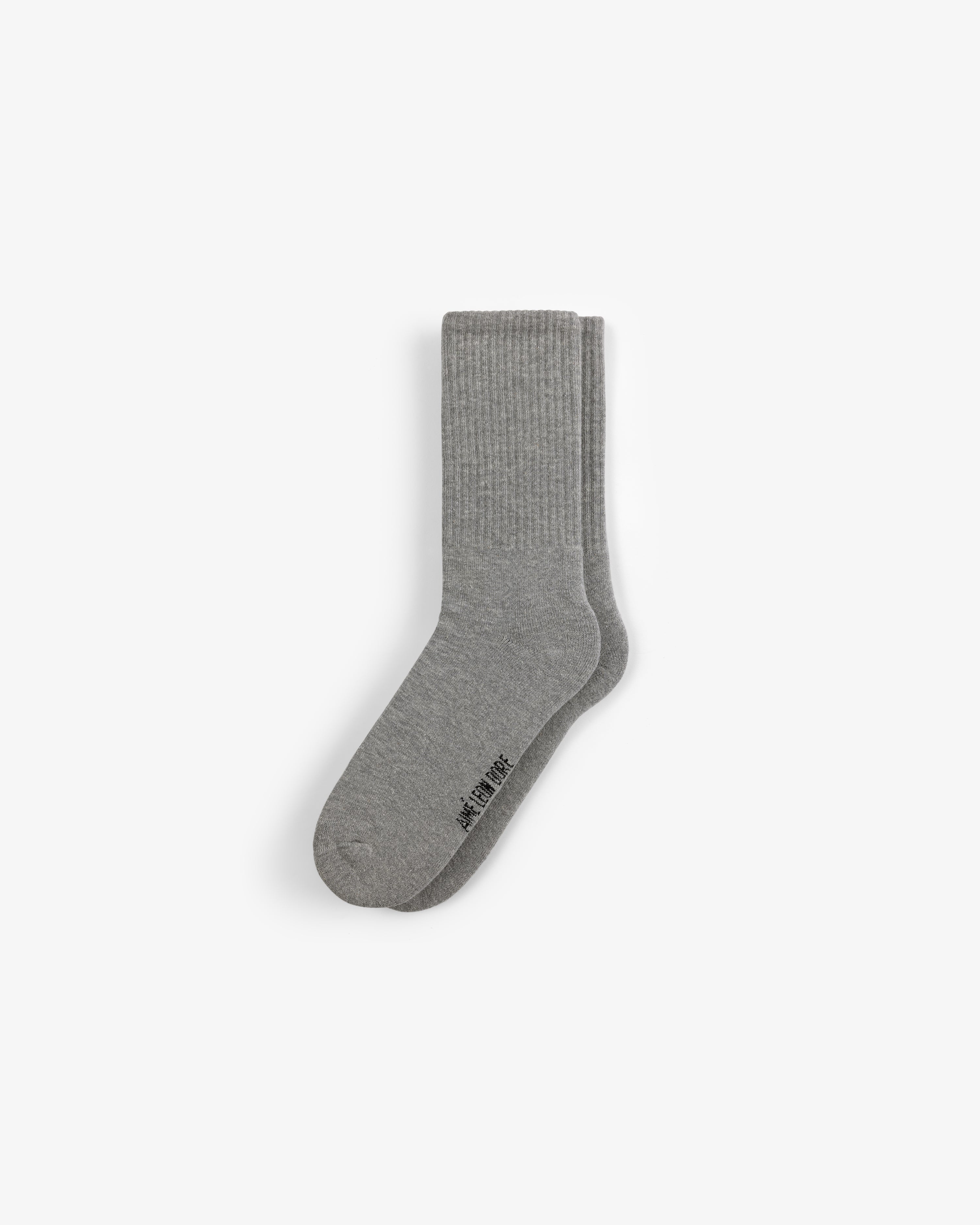 aim-leon-dore-crew-sock-3-pack-taupe-grey-cream-unisex-socken image 5