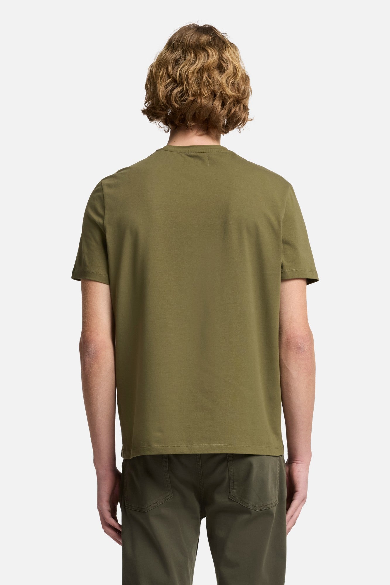 7-for-all-mankind-luxe-performance-t-shirt-army-herren image 5