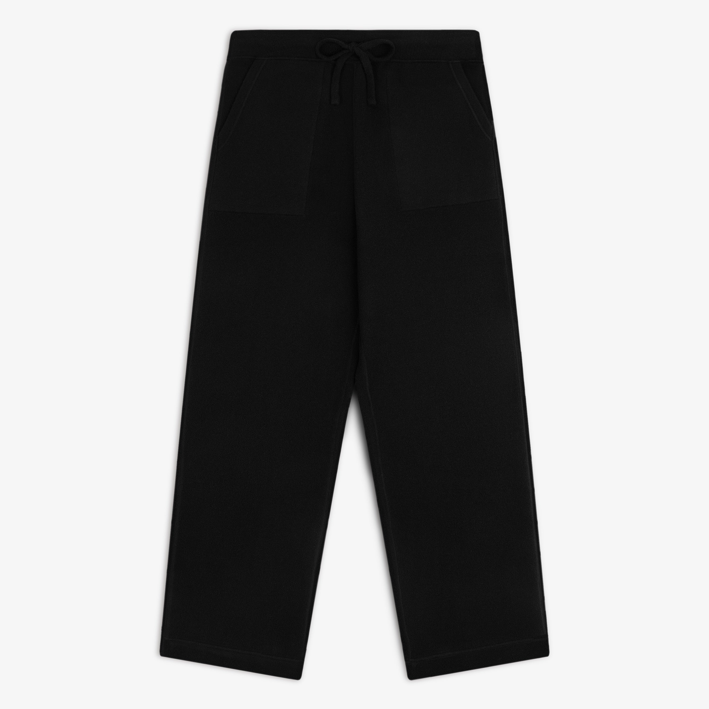 aim-leon-dore-pavilion-cashmere-sweatpant-schwarz-cashmere-jogginghose image 1
