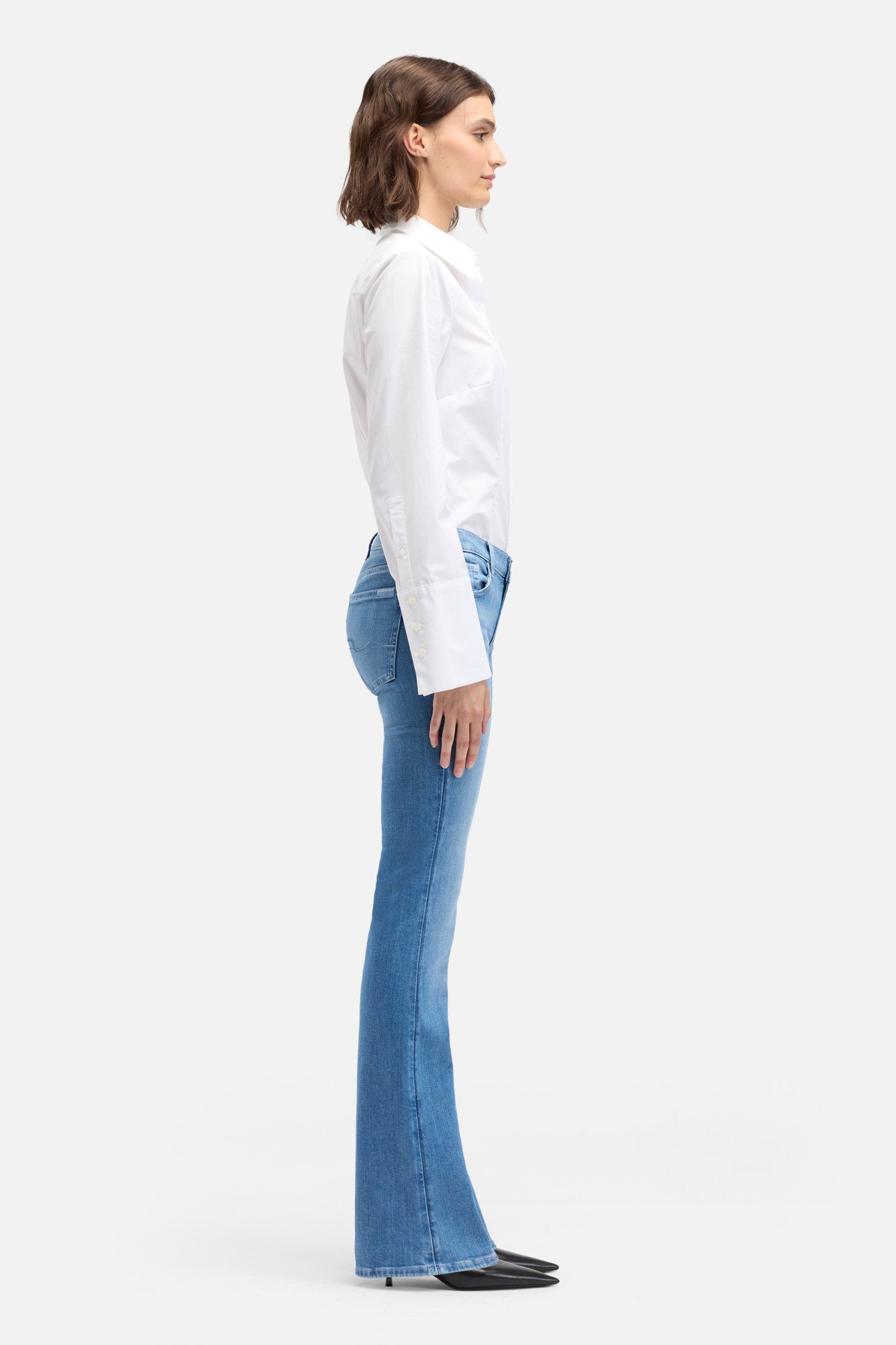 7-for-all-mankind-original-bootcut-jeans-damen-iceflow-light image 6