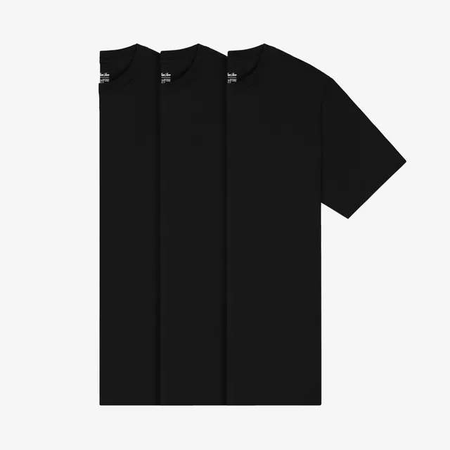 aim-leon-dore-t-shirt-3-pack-schwarz-regular-fit image 1