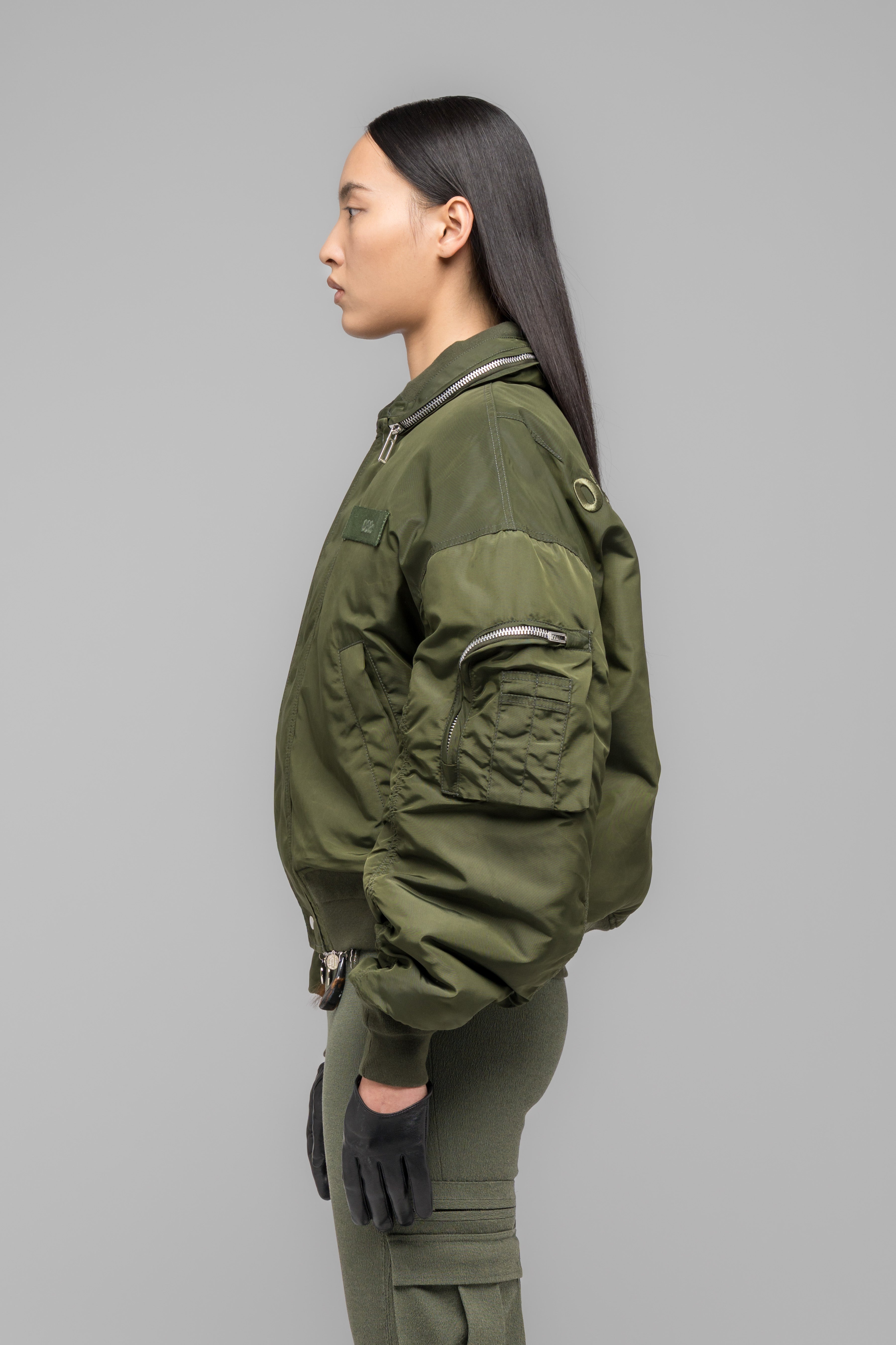 032c-hunting-bomberjacke-two-tone-oxford image 4