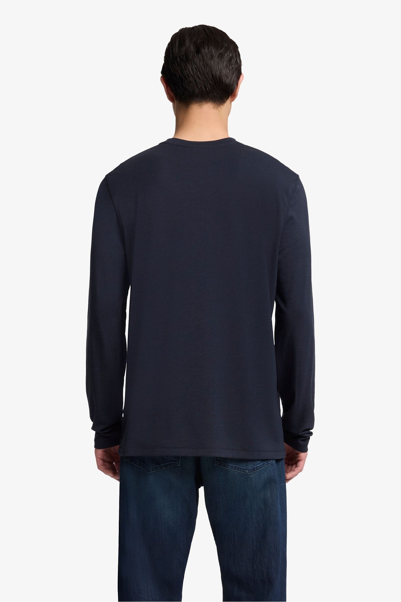 7-for-all-mankind-crewneck-long-sleeve-tee-lyocell-navy-herren-langarmshirt image 5