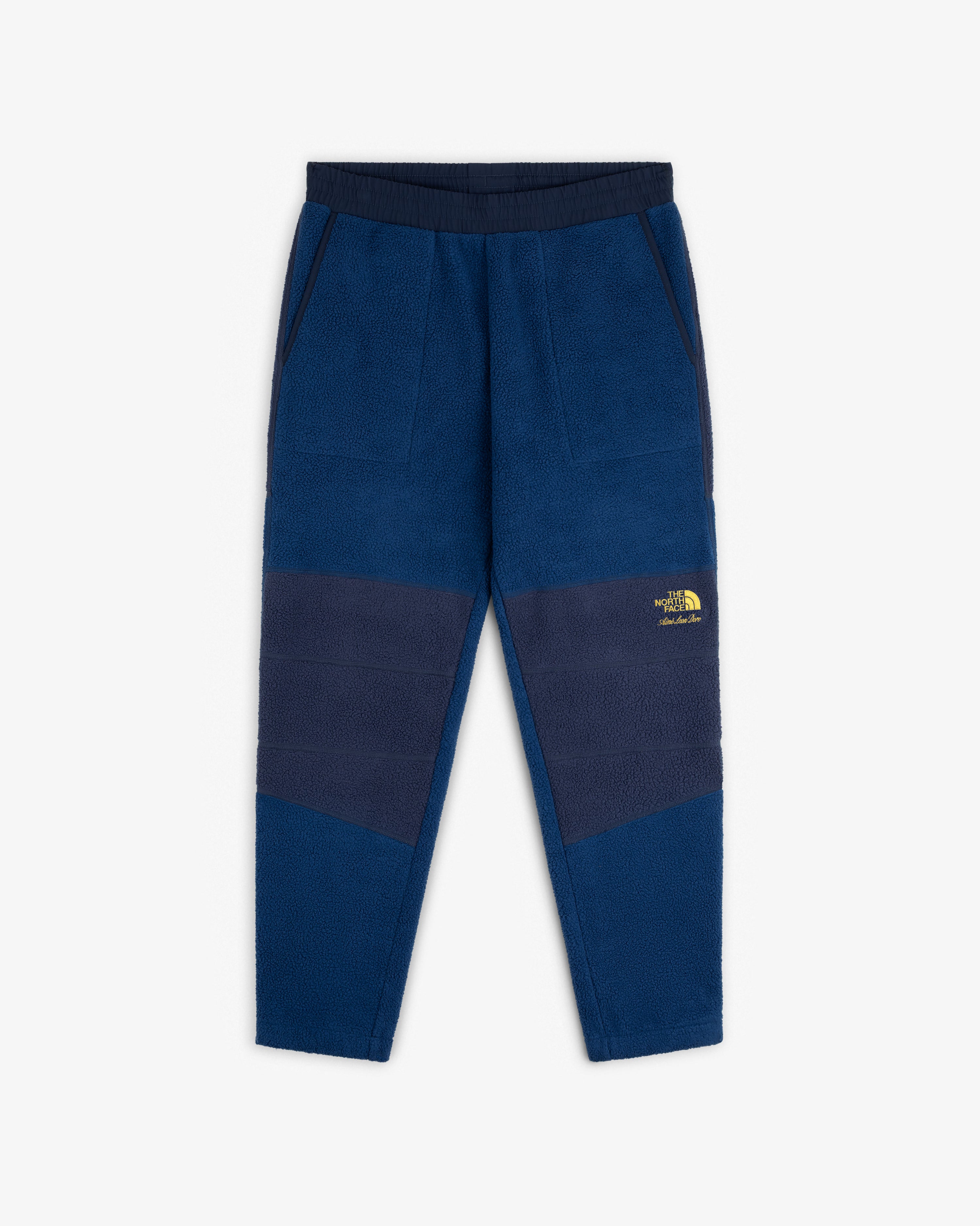 aim-leon-dore-x-the-north-face-denali-fleece-pant-blau-relaxed-fit image 2