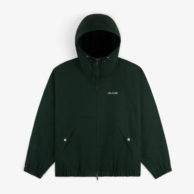 aim-leon-dore-micro-logo-lightweight-jacket-gr-n image 1