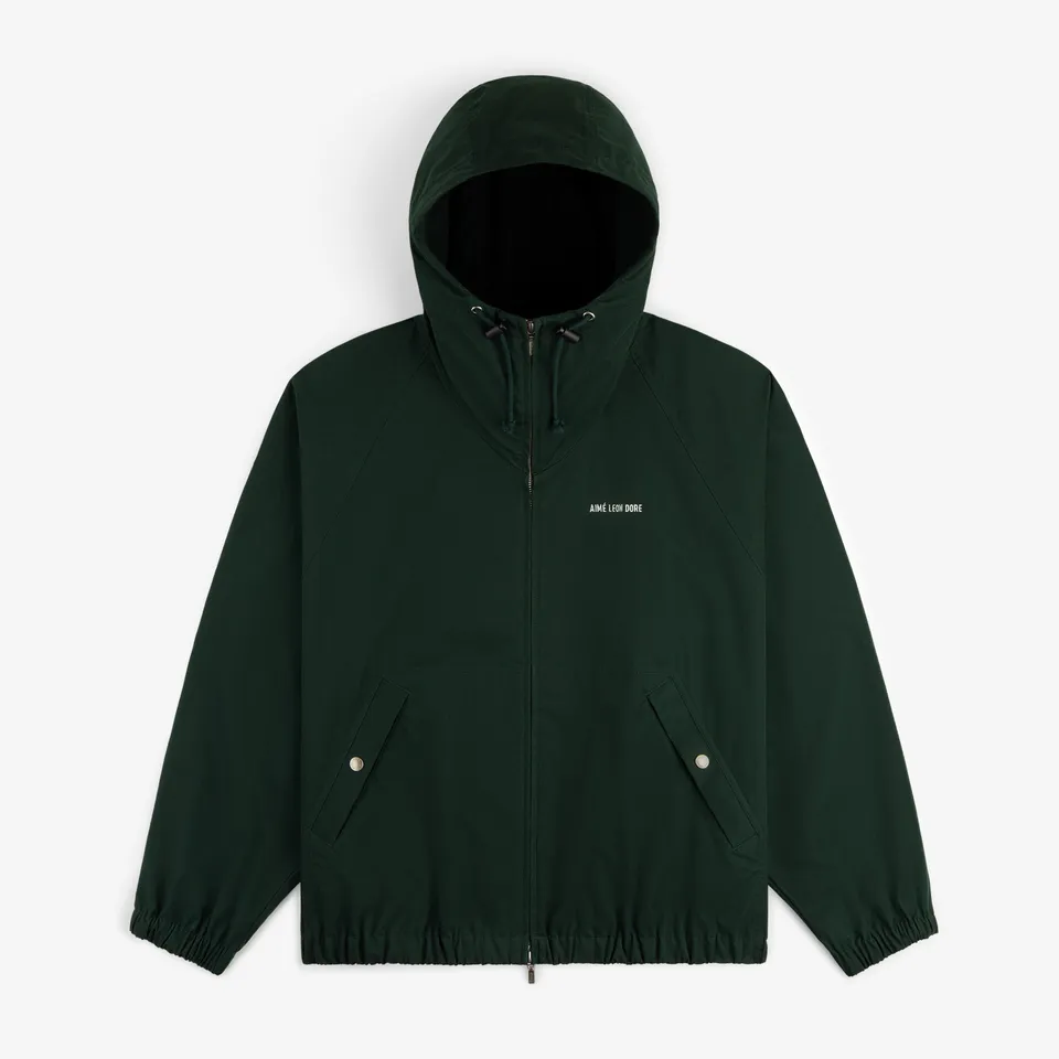 aim-leon-dore-micro-logo-lightweight-jacket-gr-n image 1