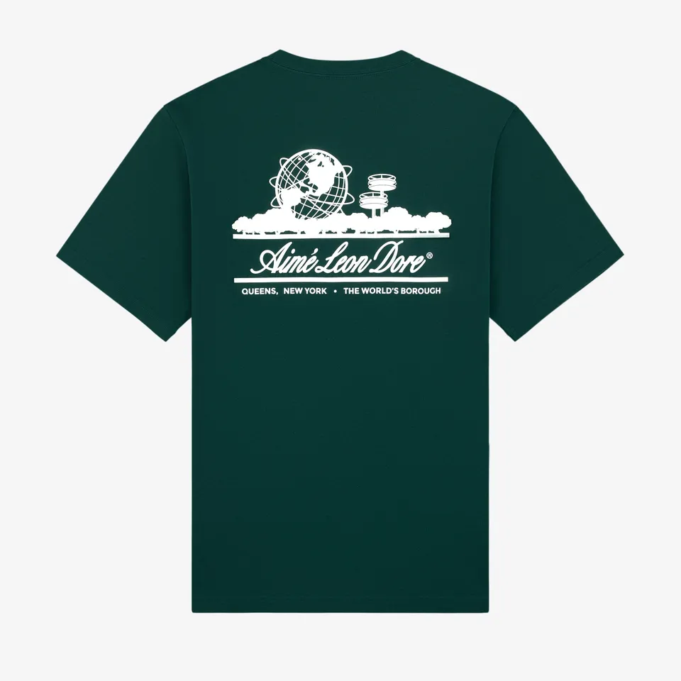 aim-leon-dore-unisphere-tee-gr-n image 1