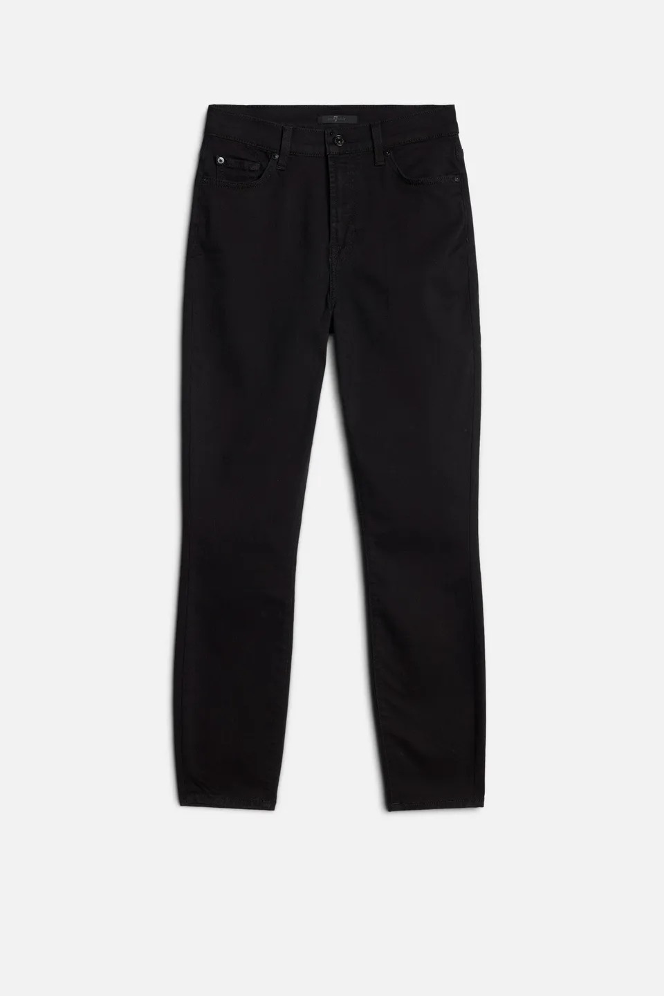 7-for-all-mankind-high-waist-ankle-skinny-night-black-damen image 1