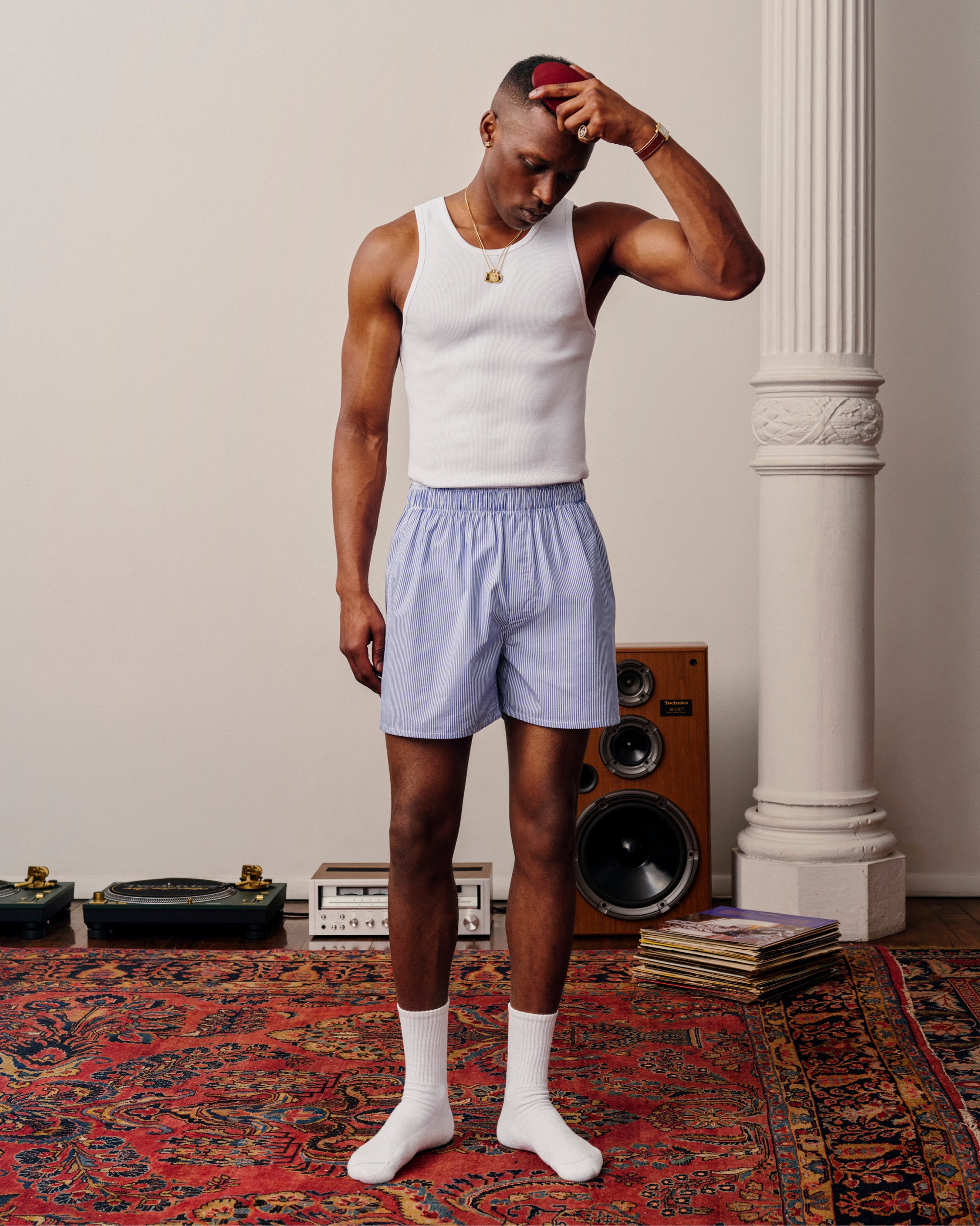 aim-leon-dore-boxer-short-2-pack-blau-baumwolle image 3