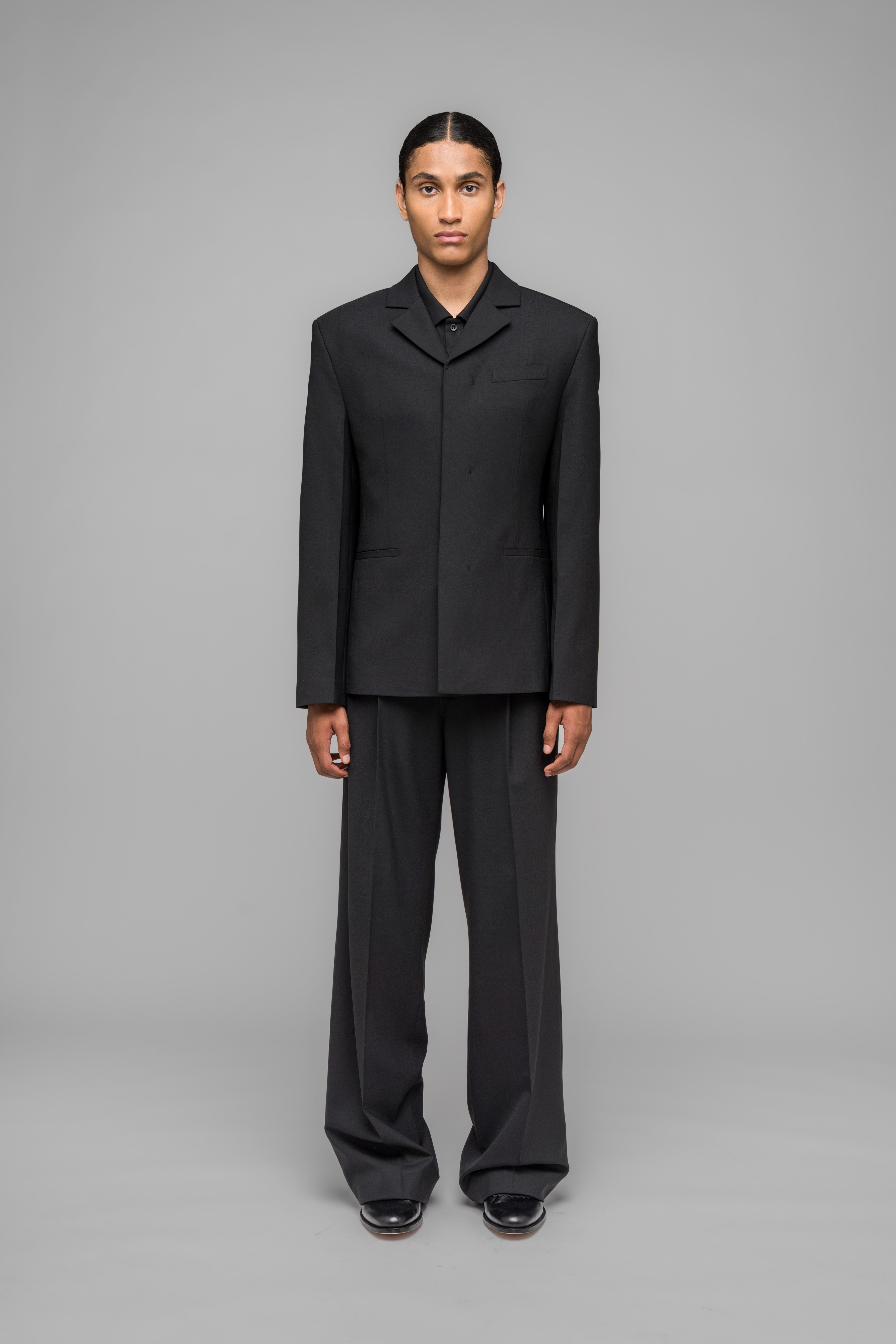 032c-sb-suit-jacket-sakko-herren-mit-b-gelfalte image 1