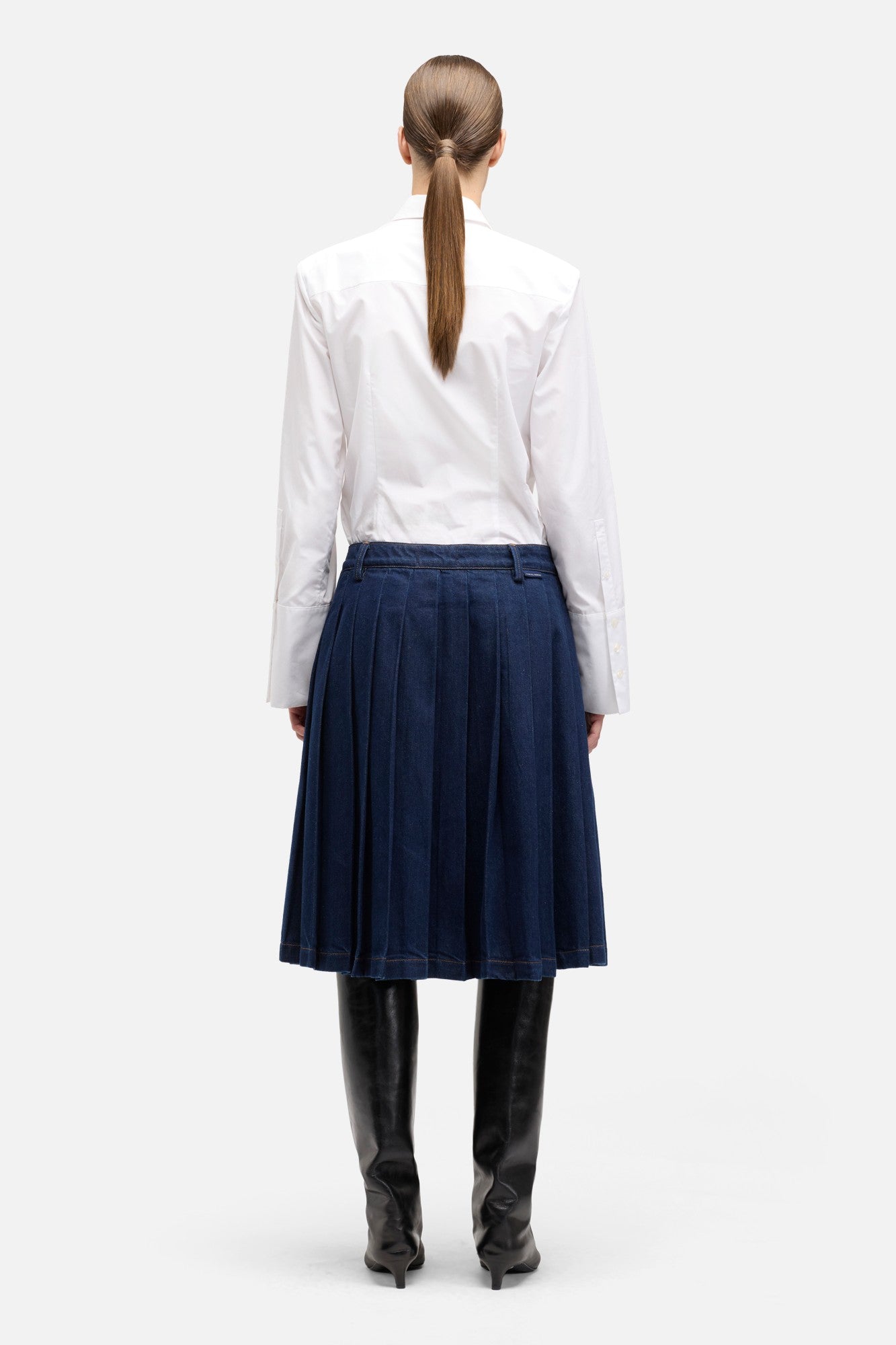 7-for-all-mankind-mankind-pleated-midi-skirt-franklin-denim-midi-rock image 5
